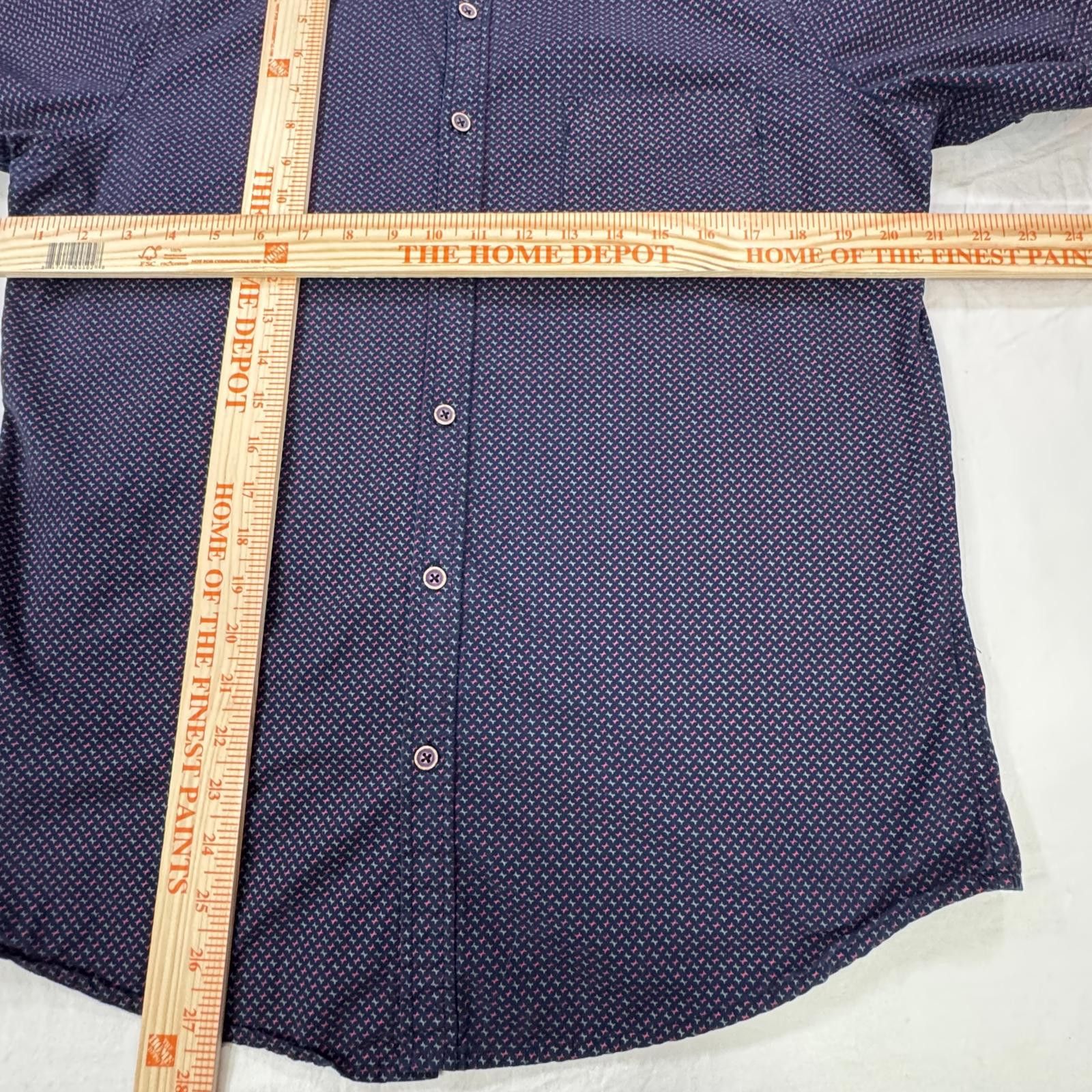 Designer Rugby University Mens Button Up Short Sleeve Shirt Medium Size US M / EU 48-50 / 2 - 9 Thumbnail