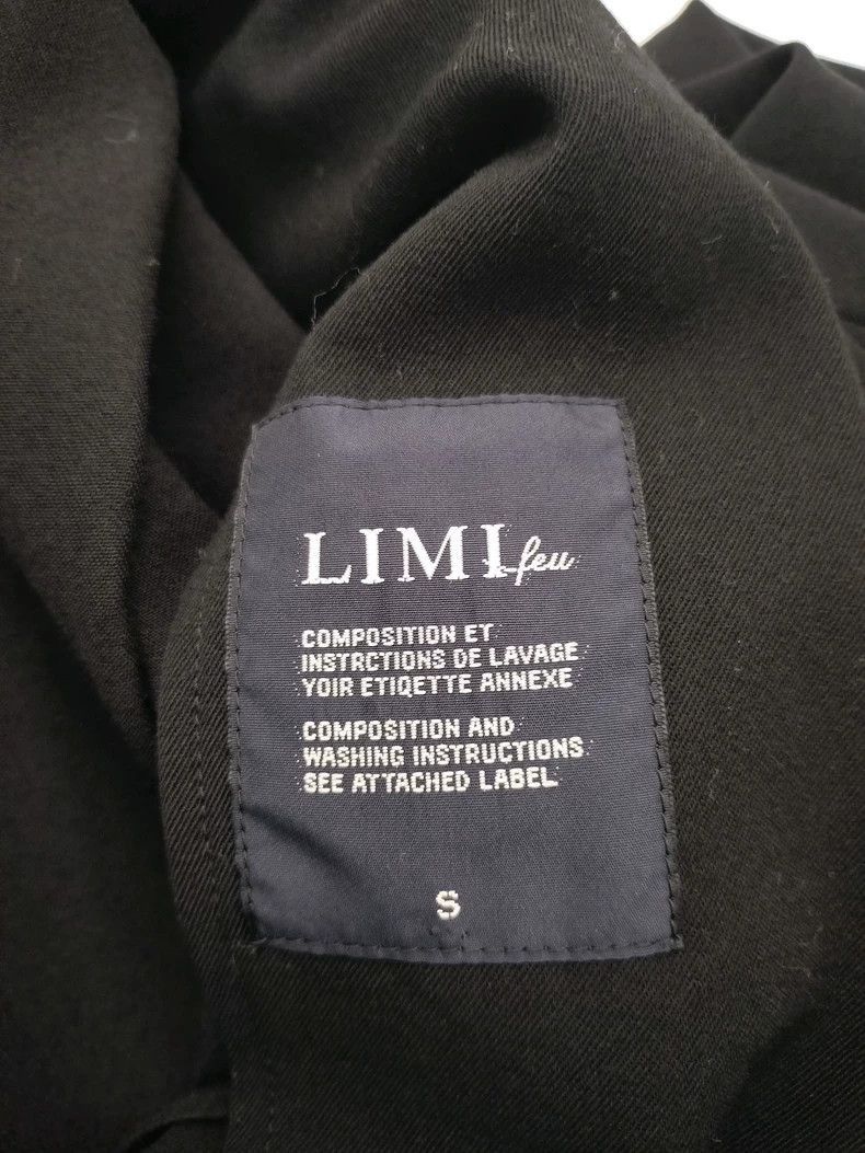 Yohji Yamamoto Yohji Yamamoto Yohji Yamamoto Black Wool Long Jacket with Size US S / EU 44-46 / 1 - 7 Thumbnail