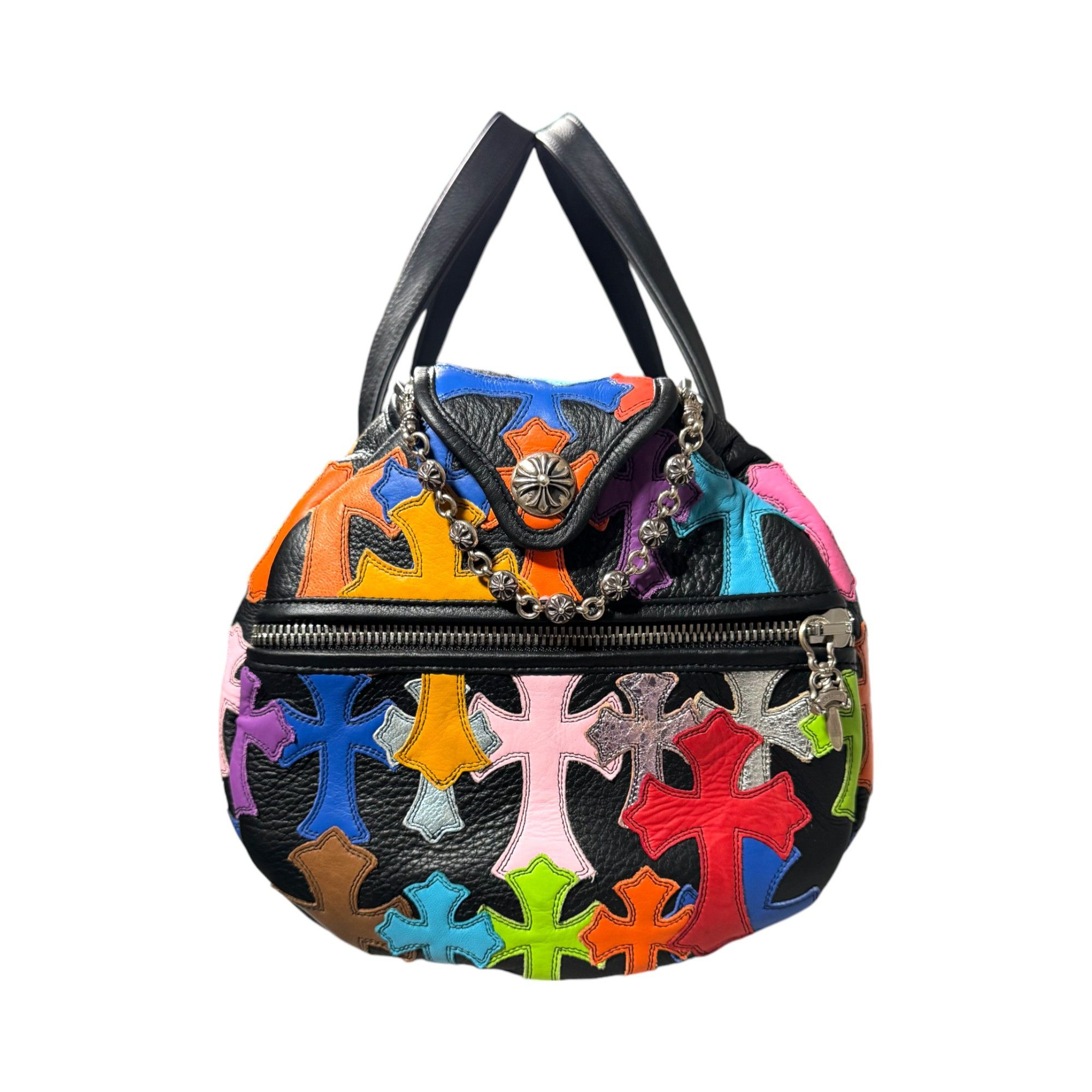 Chrome Hearts Chrome Hearts Multicolor Cross Patch Duffle Bag Large (S) Size ONE SIZE - 7 Thumbnail