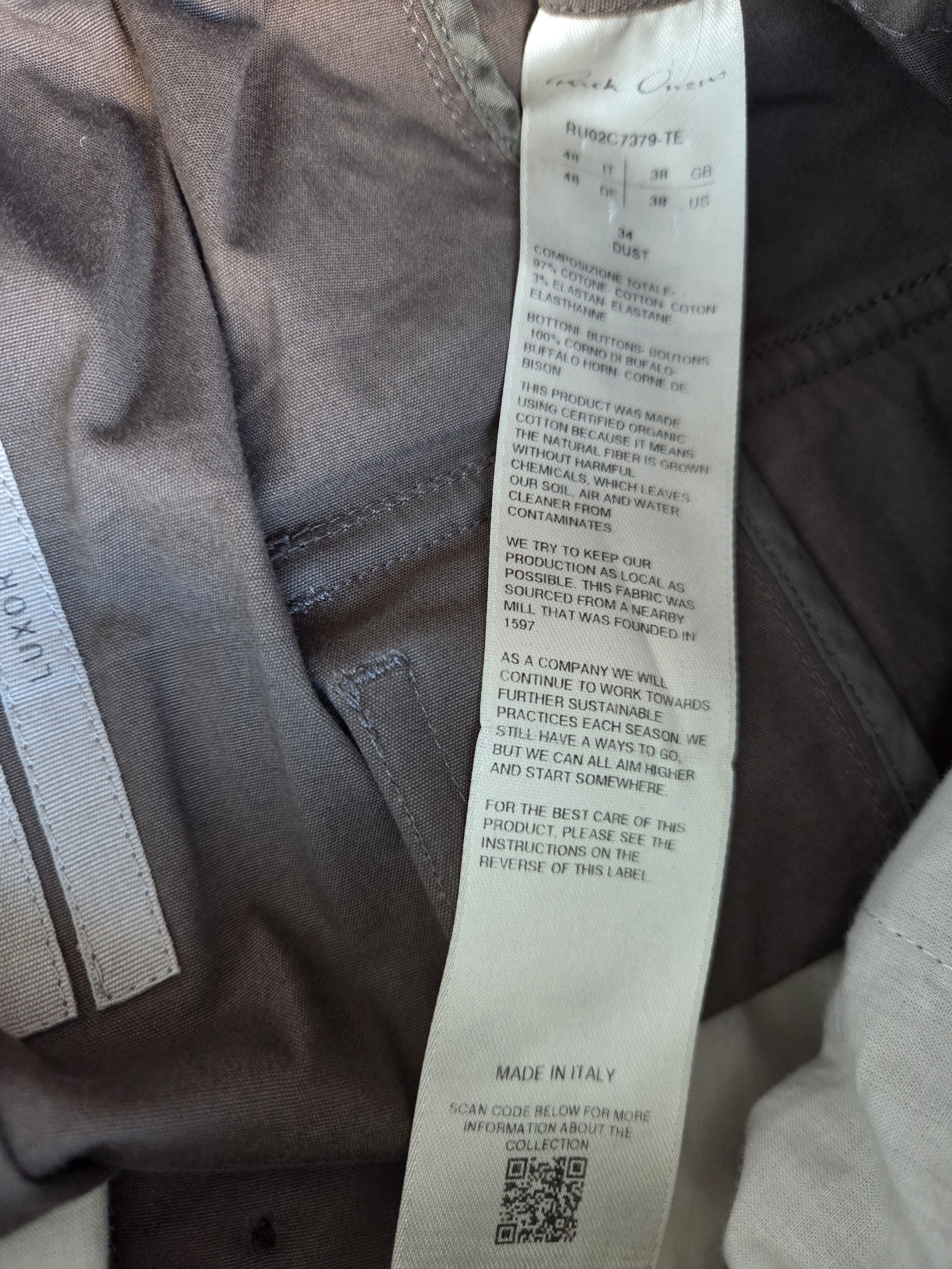 Rick Owens Gargo pants Size US 34 / EU 50 - 4 Thumbnail
