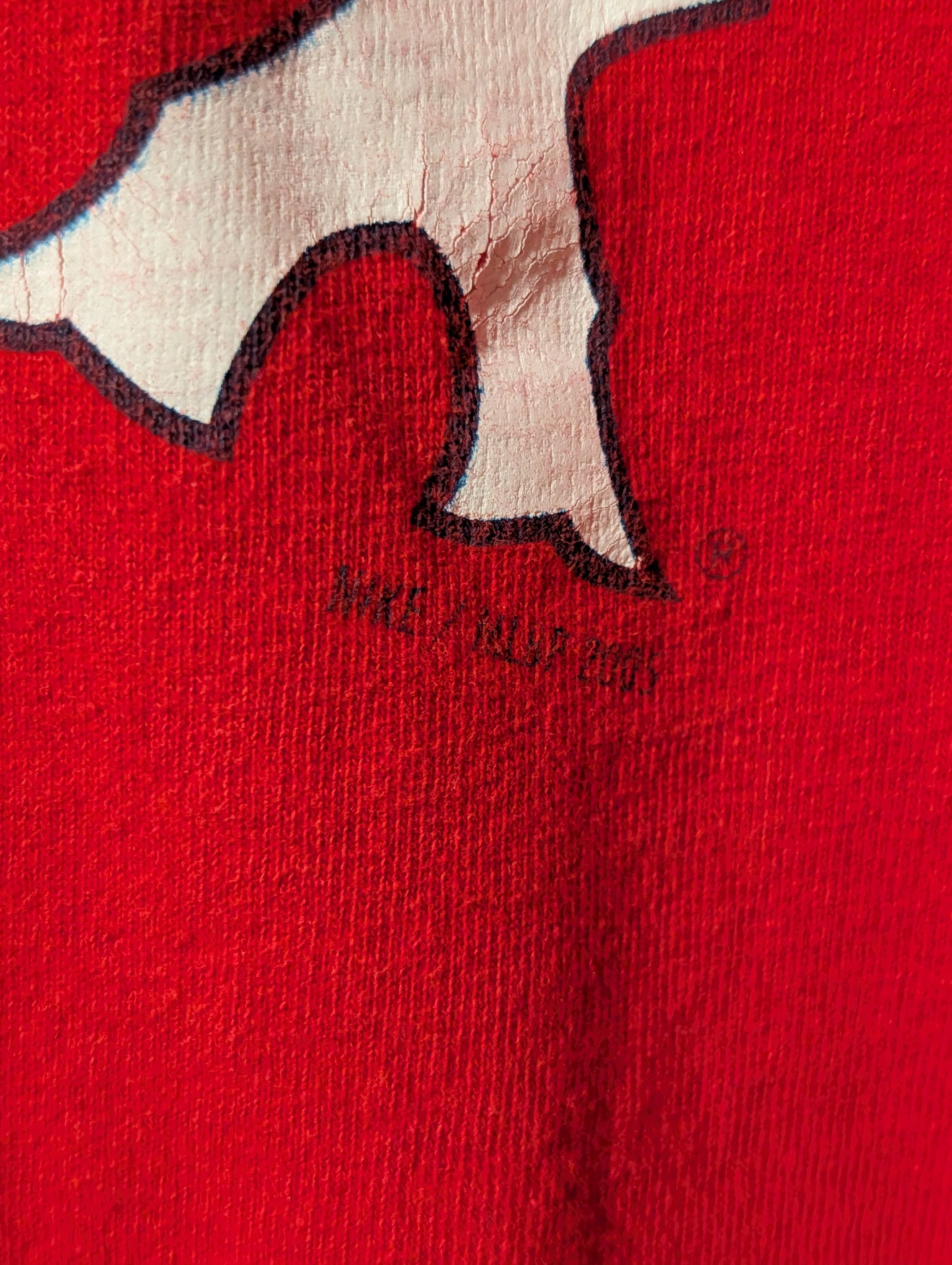MLB Vintage 2005 Boston Red Sox Nike Center Swoosh Long-Sleeve Size US XL / EU 56 / 4 - 4 Thumbnail