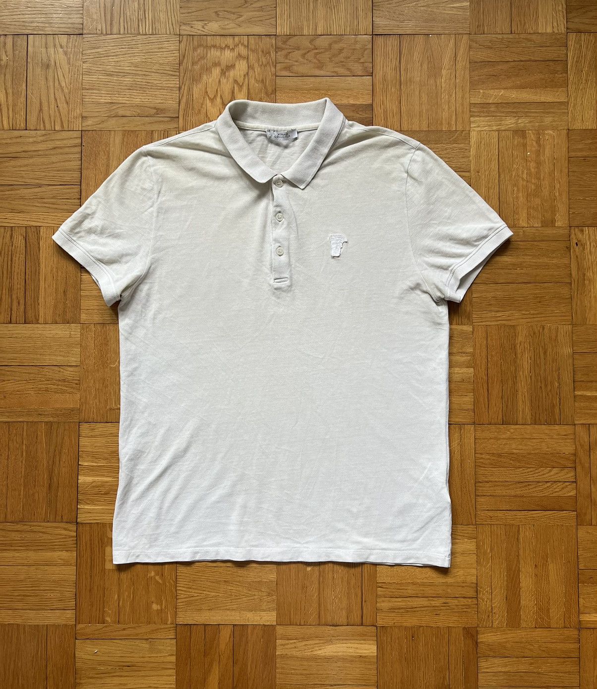 Versace Polo Shirt Versace Collection Meduza Logo Slim Fit Size US XL / EU 56 / 4 - 2 Thumbnail