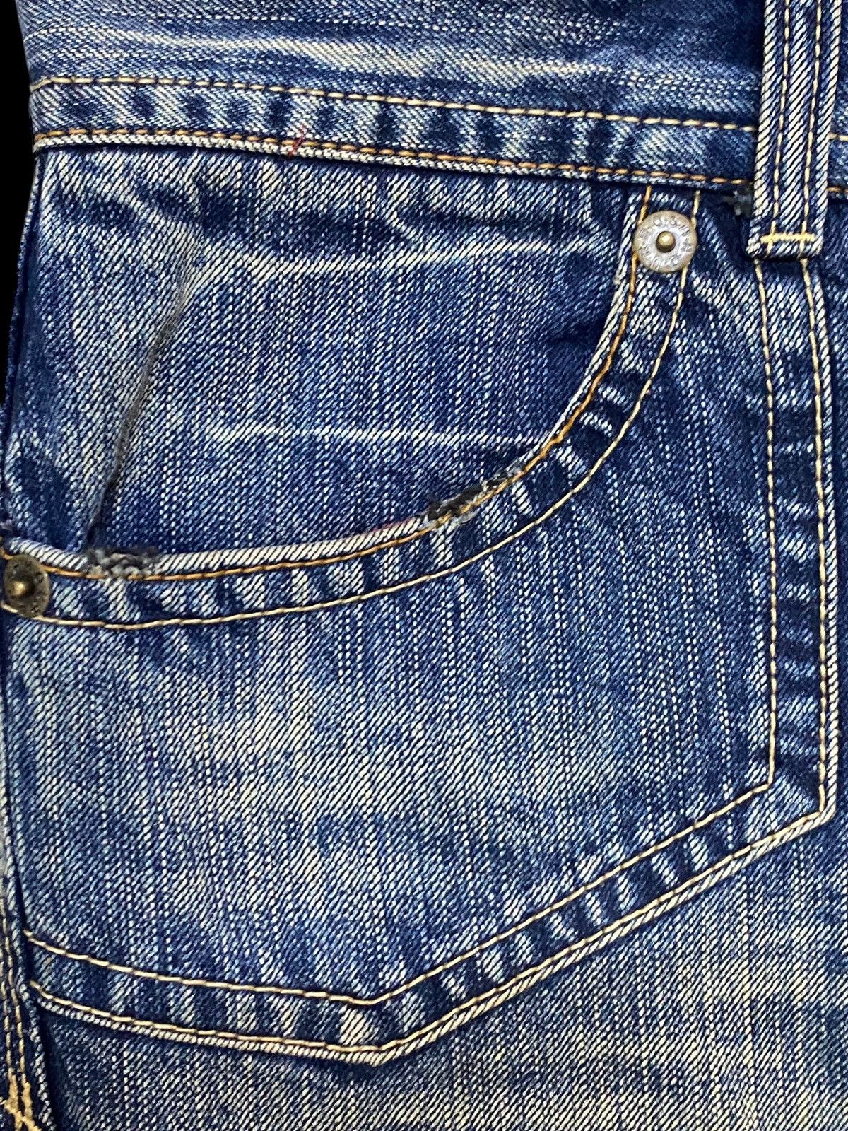 Japanese Brand Vintage Japanese Brand Rush Hour Mud Wash Baggy Jeans Size US 34 / EU 50 - 14 Thumbnail