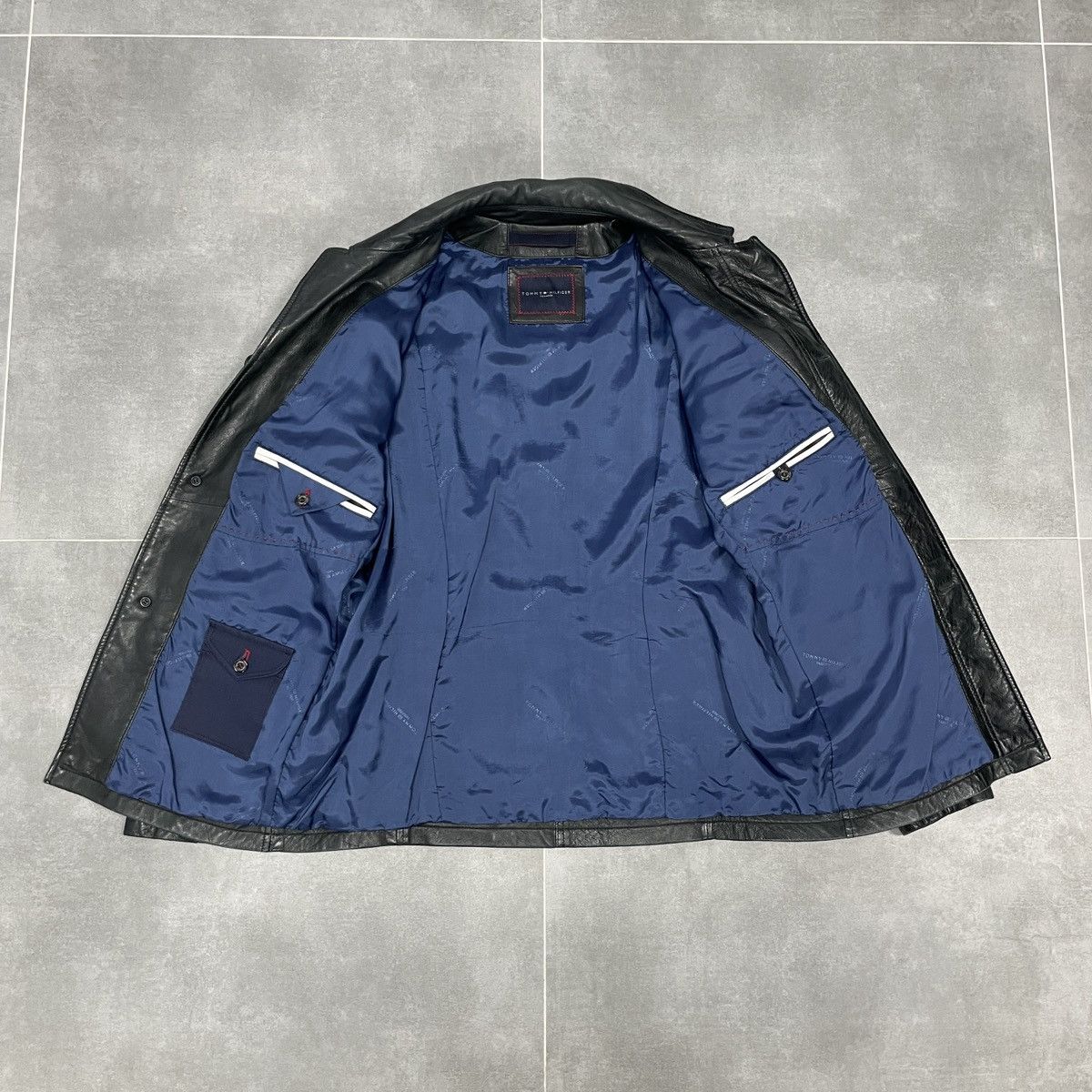 Tommy Hilfiger Tommy Hilfiger Goat Leather Jacket Size 46 Size US S / EU 44-46 / 1 - 13 Thumbnail