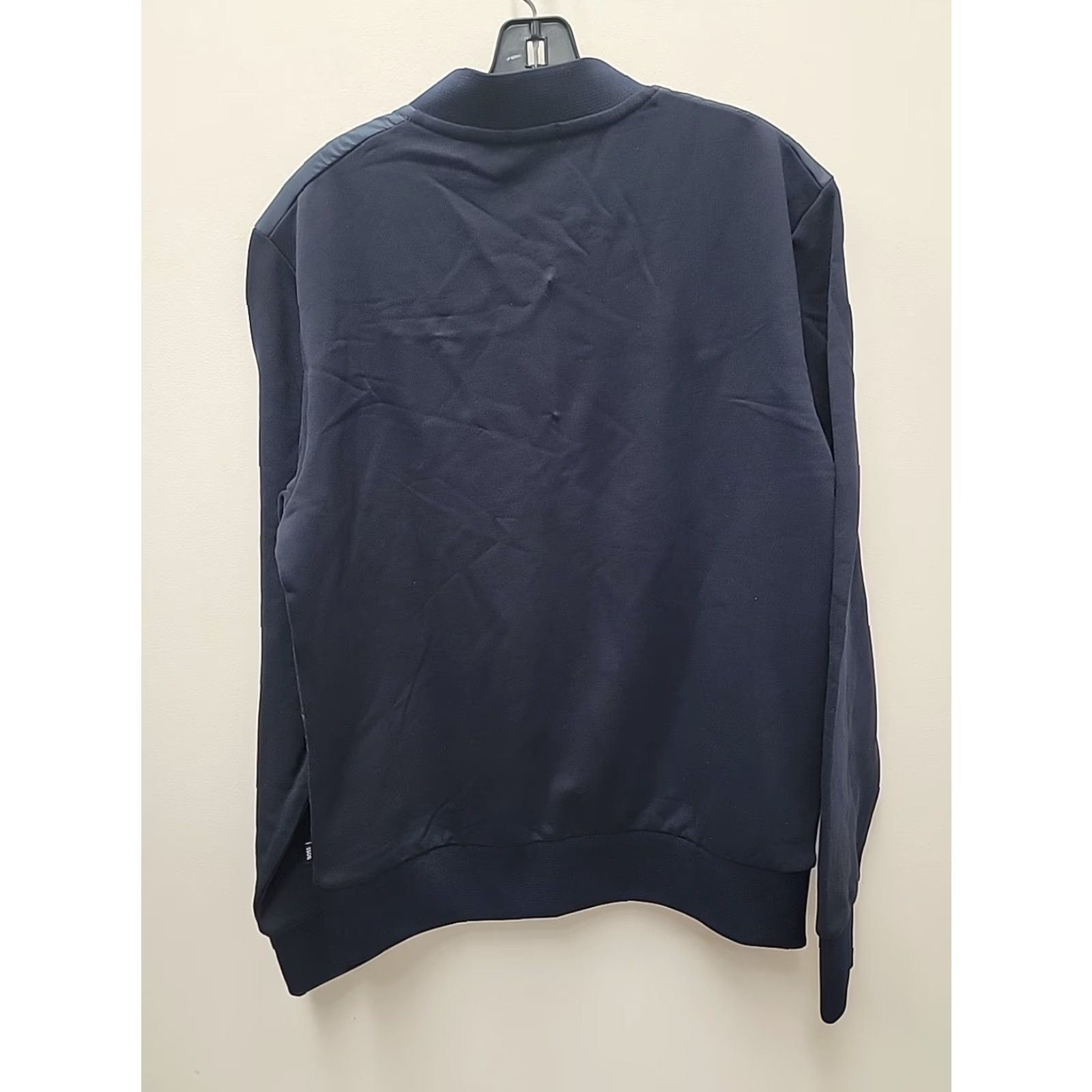 Hugo Boss HUGO BOSS Sweater Puffer Jacket Bomber Mens Size S Blue NWT Full Zip Cotton Baroque Chest 21 Length 27 Size US S / EU 44-46 / 1 - 7 Thumbnail