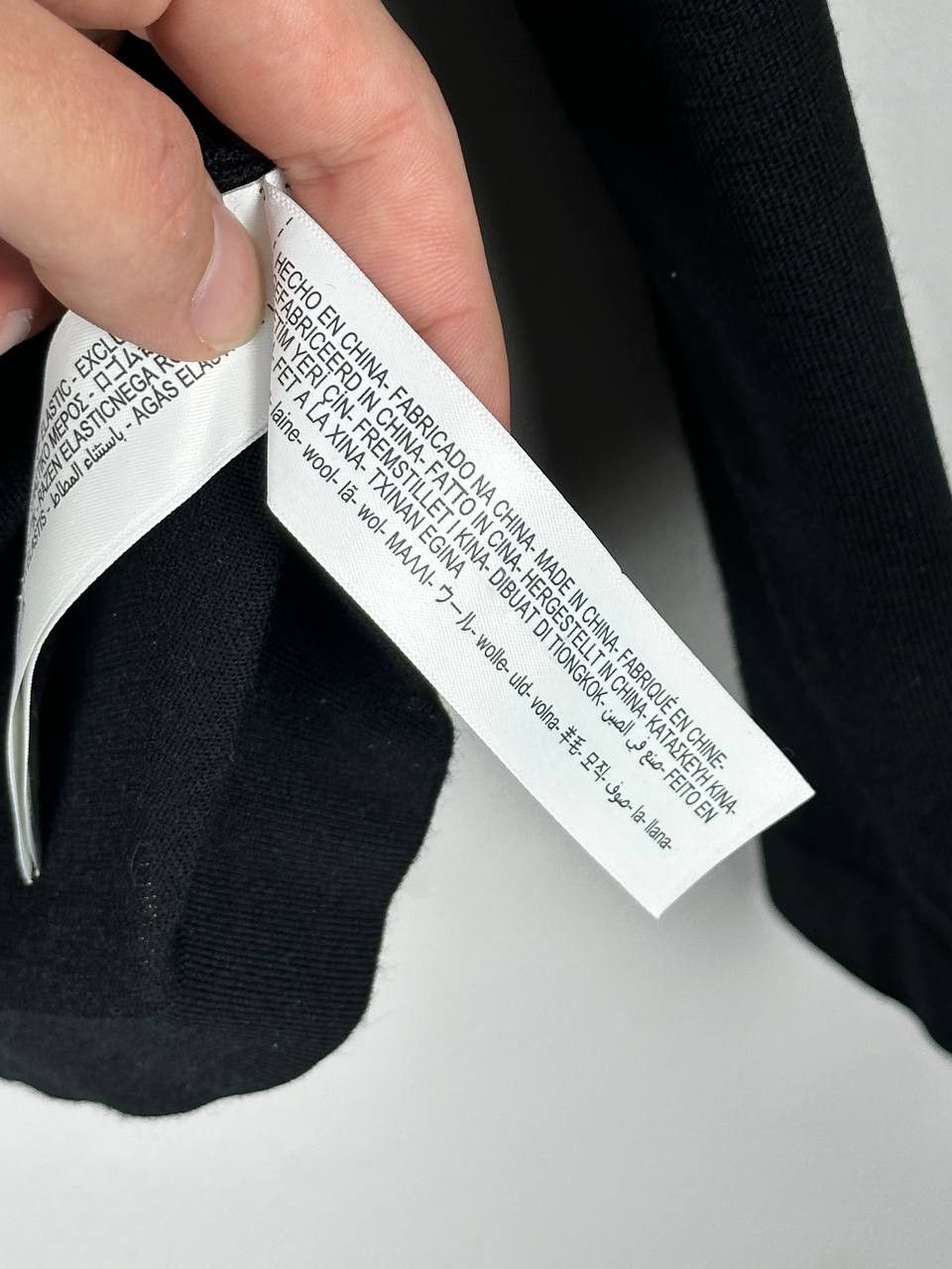 Massimo Dutti Massimo Dutti Luxury Black Quarter Zip Merino Wool Sweater Size US M / EU 48-50 / 2 - 8 Thumbnail