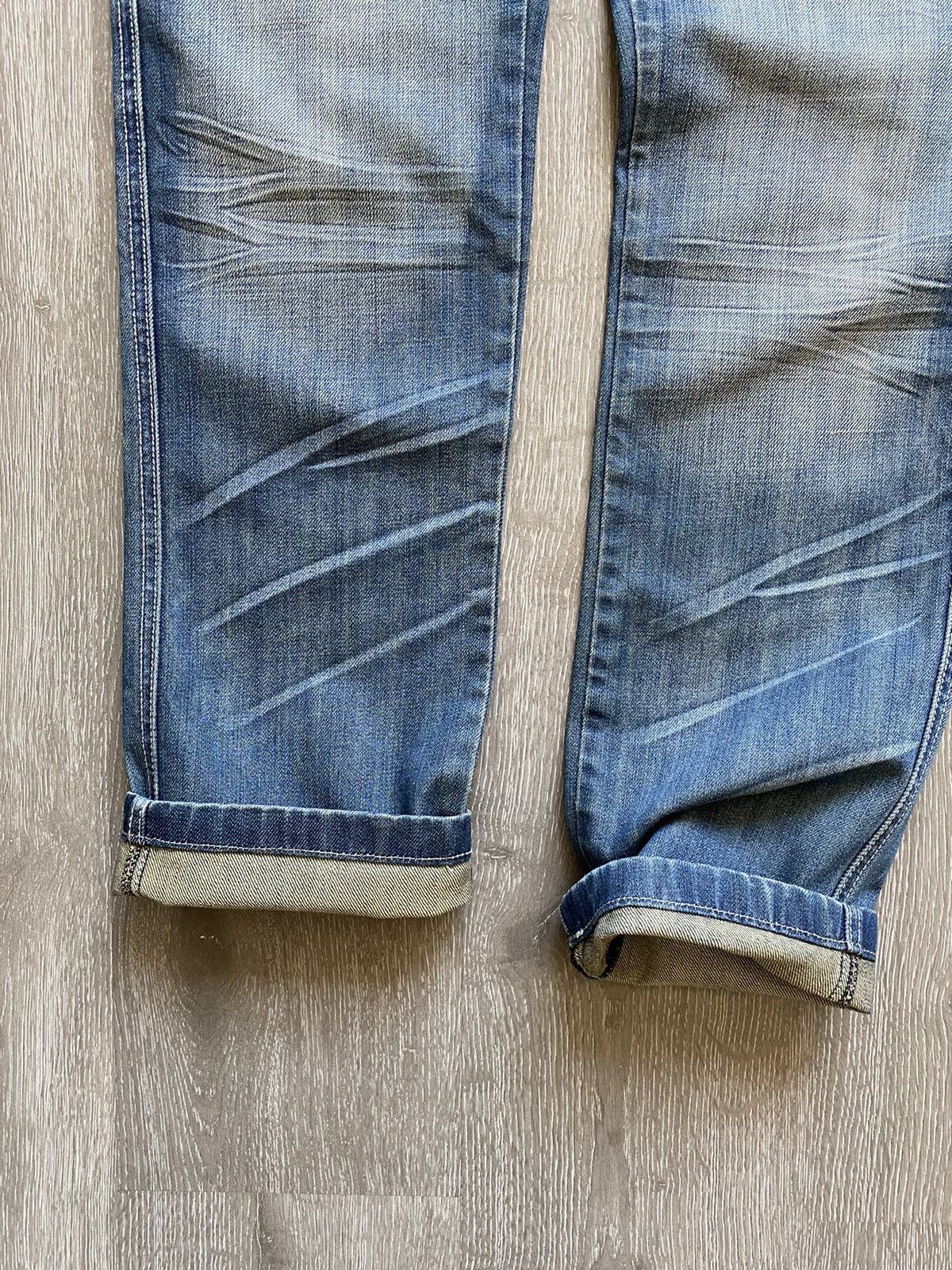 Other Y2K Here There Jeans Scull Embroidered Washed Denim Pants Size US 28 / EU 44 - 10 Thumbnail