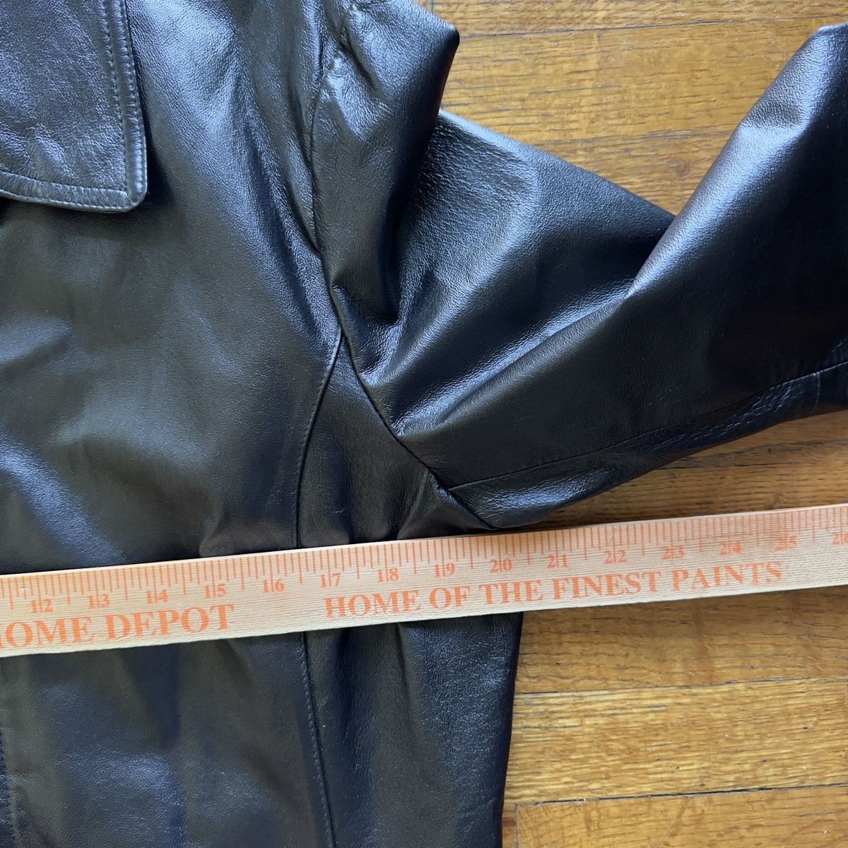 Worthington VTG 90’s Leather Jacket Size L / US 10 / IT 46 - 3 Thumbnail