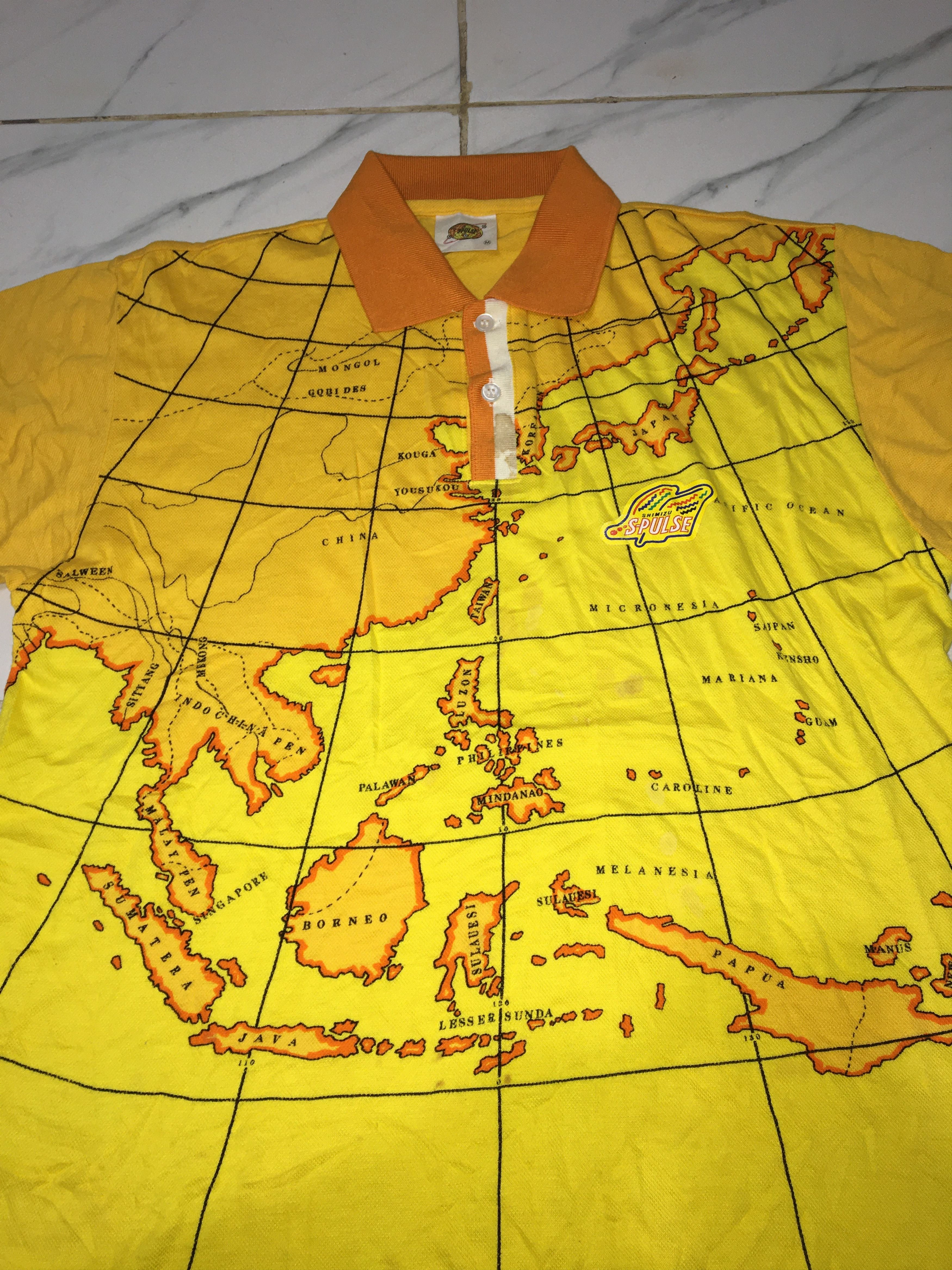 Japanese Brand SHIMIZU S-PULSE POLO SHIRT Size US M / EU 48-50 / 2 - 2 Thumbnail