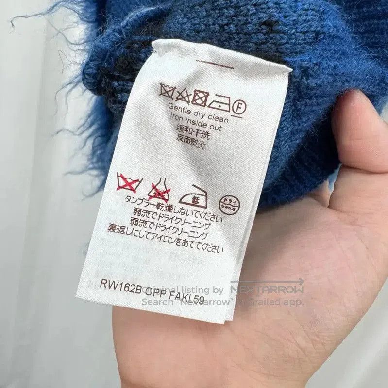 Louis Vuitton Louis Vuitton M Size Blue Mohair Sweater . Size M / US 6-8 / IT 42-44 - 6 Thumbnail