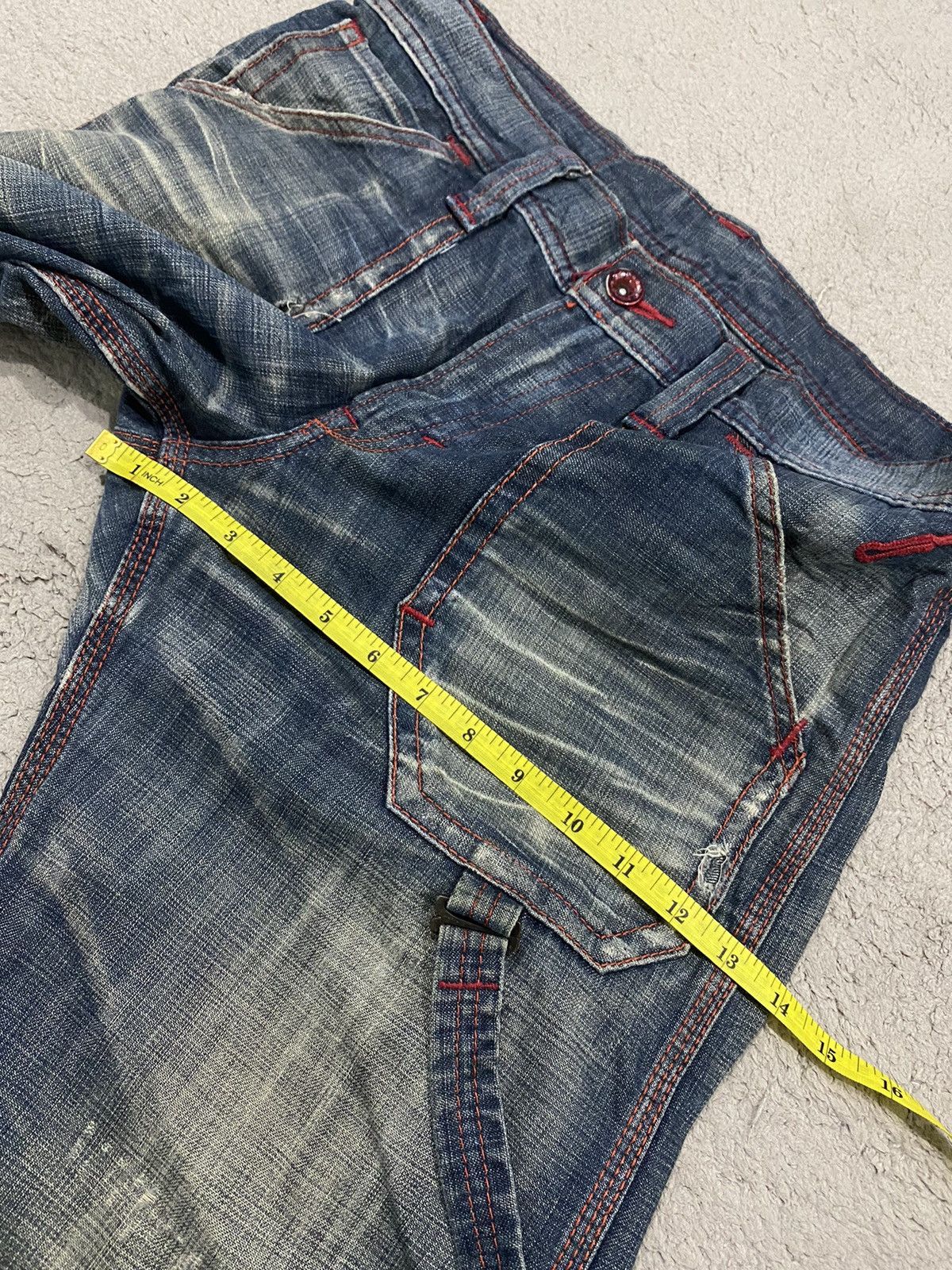 Edwin Edwin Bluetrip Bondage Punks Style Denim Pants Size US 33 - 19 Thumbnail
