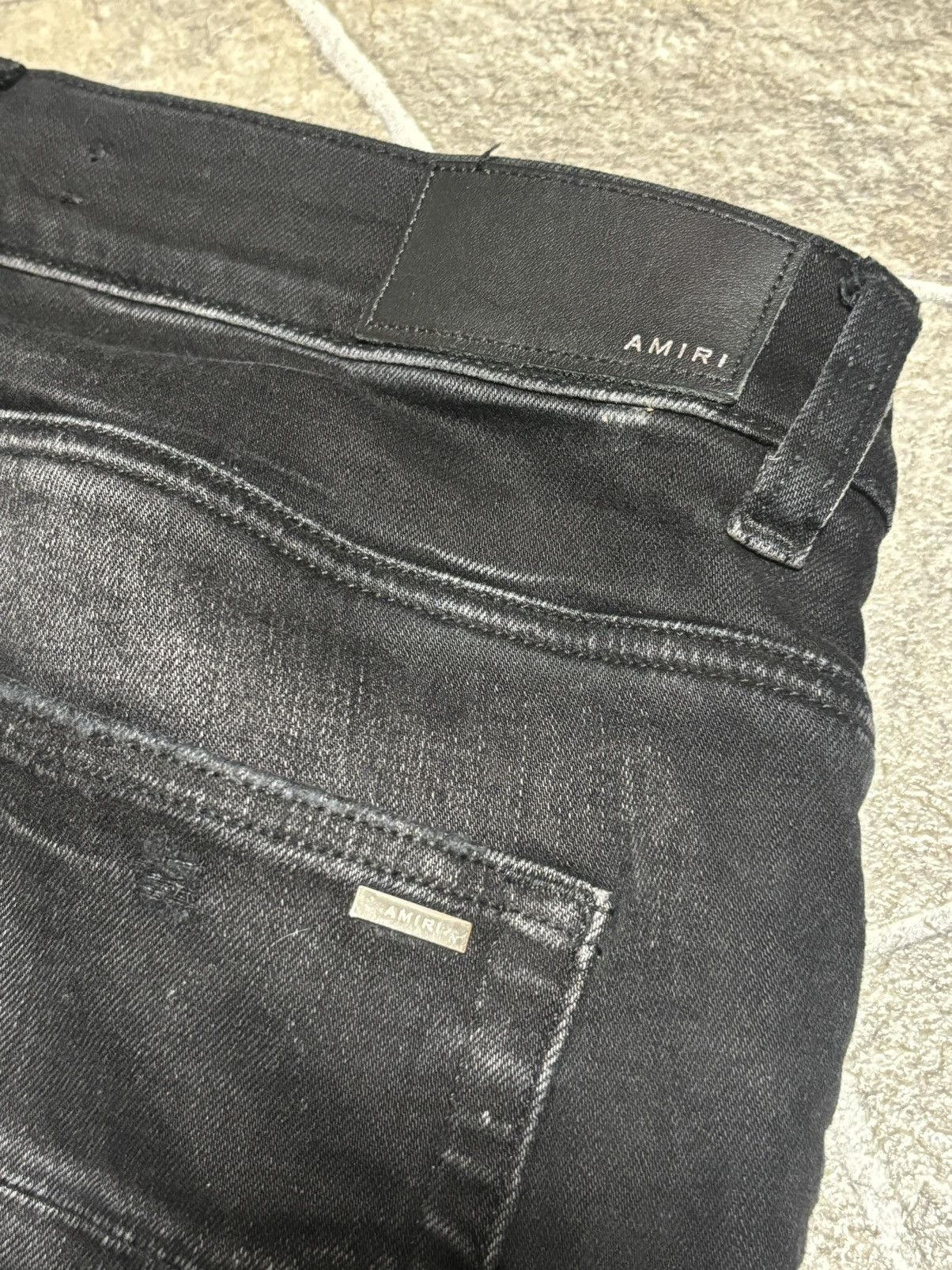 Amiri Amiri Black Shotgun Jeans Size US 29 - 6 Thumbnail