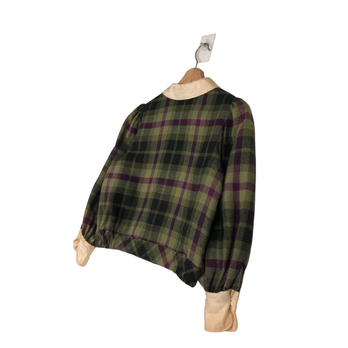 Vintage 🔥Vintage Cropped Jacket Yves Saint Laurent Enfants Size US S / EU 44-46 / 1 - 10 Thumbnail