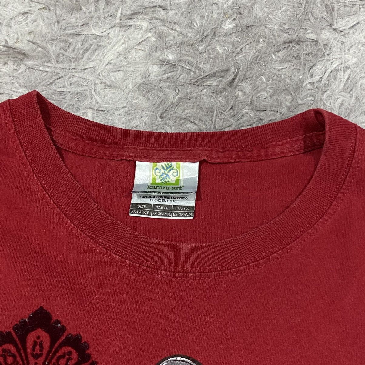 Mexican Threads × Mexicana × Vintage D’LUCCA band X karani art day of the dead catrina chicana Size US XL / EU 56 / 4 - 5 Thumbnail