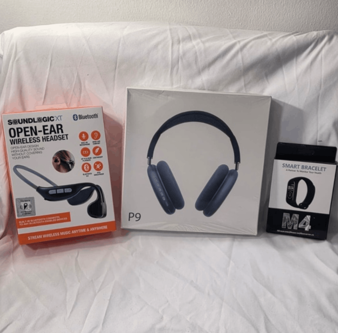 Other Bundle (BLUE P9 Headphones+SoundLogic+M4 Smart ) Size ONE SIZE - 1 Preview