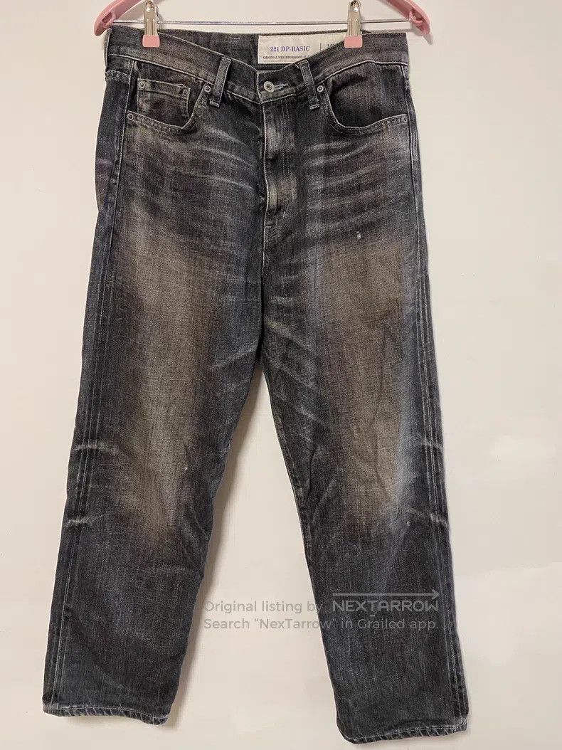 Neighborhood size M Black Washed Denim Jeans
