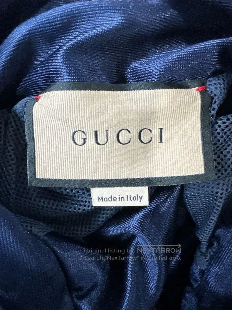 Gucci Gucci Embroidered Logo Striped Jacket S. Size US S / EU 44-46 / 1 - 5 Thumbnail