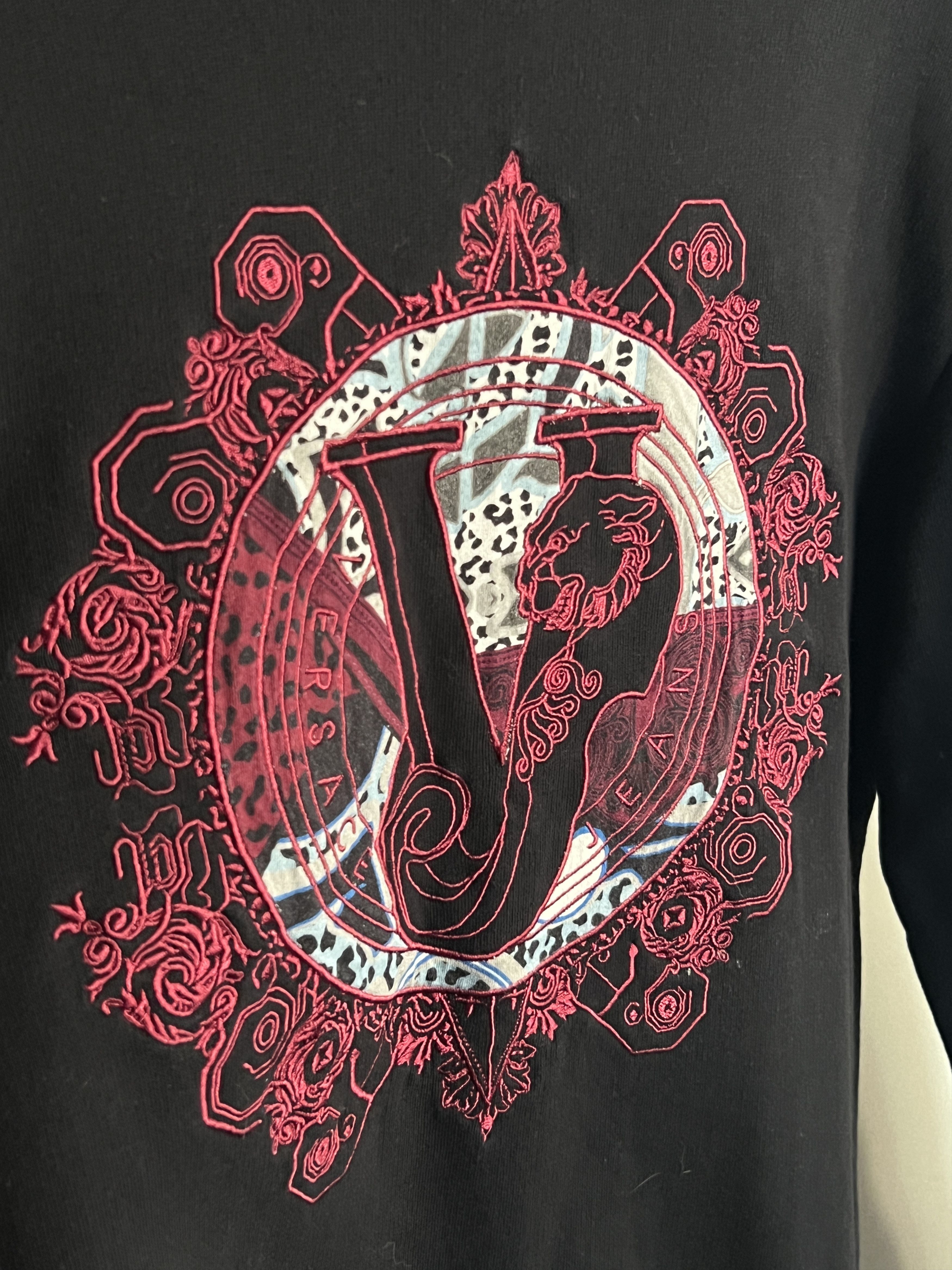 Versace × Versace Jeans Couture × Versus Versace Versace Jeans Men's Sweatshirt Knitwear Size US XL / EU 56 / 4 - 4 Thumbnail