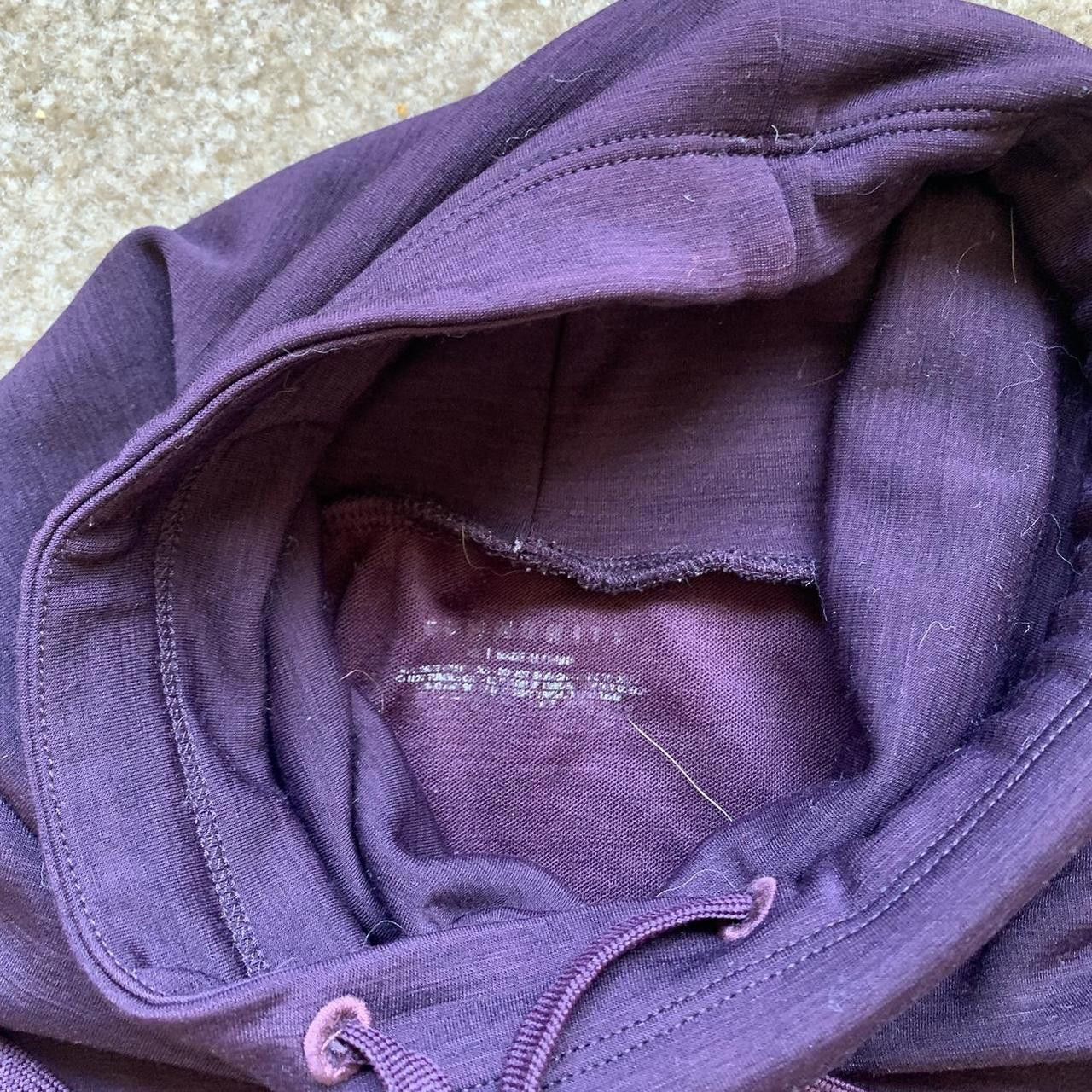 Designer Community Plum Scuba Neck Sweatshirt Size XS / US 0-2 / IT 36-38 - 2 Thumbnail