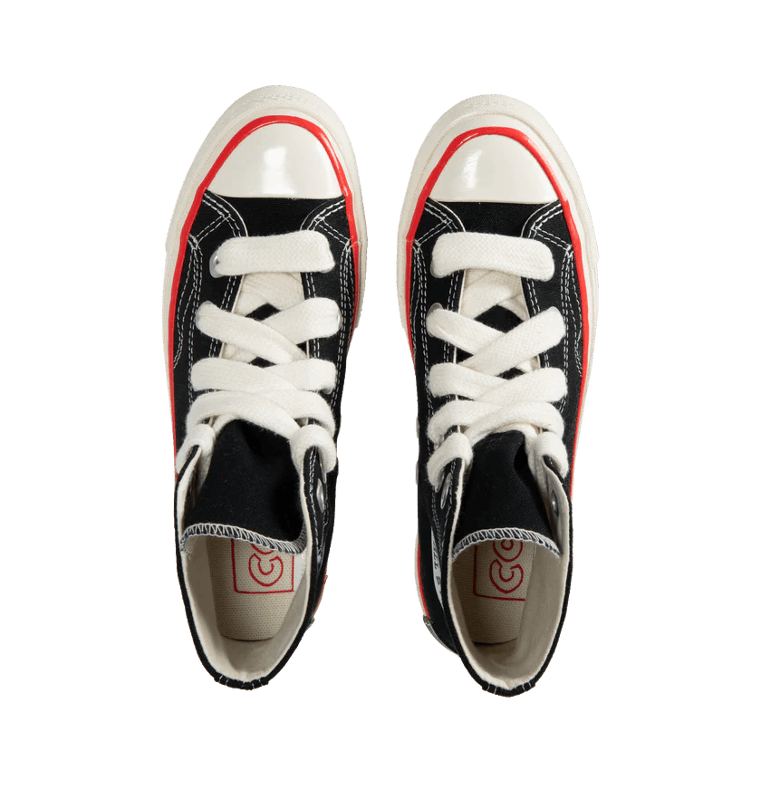 o1h1sh11224 Chuck 70 Hi Sneaker in Black