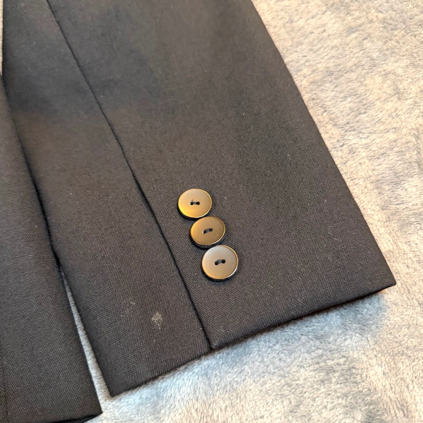 Pendleton VINTAGE Pendleton Black Wool Blend Blazer Skirt Suit Set Womens Size 8 Career Business Size 30" / US 8 / IT 44 - 6 Thumbnail