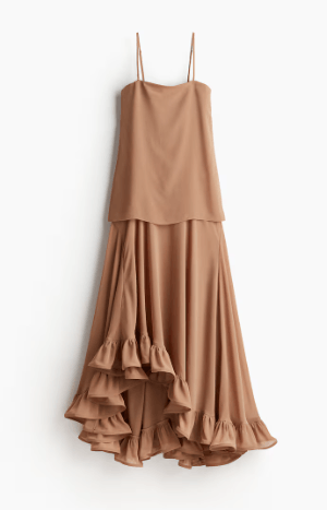 H&M Voluminous Bandeau Dress Size XL / US 12-14 / IT 48-50 - 5 Thumbnail