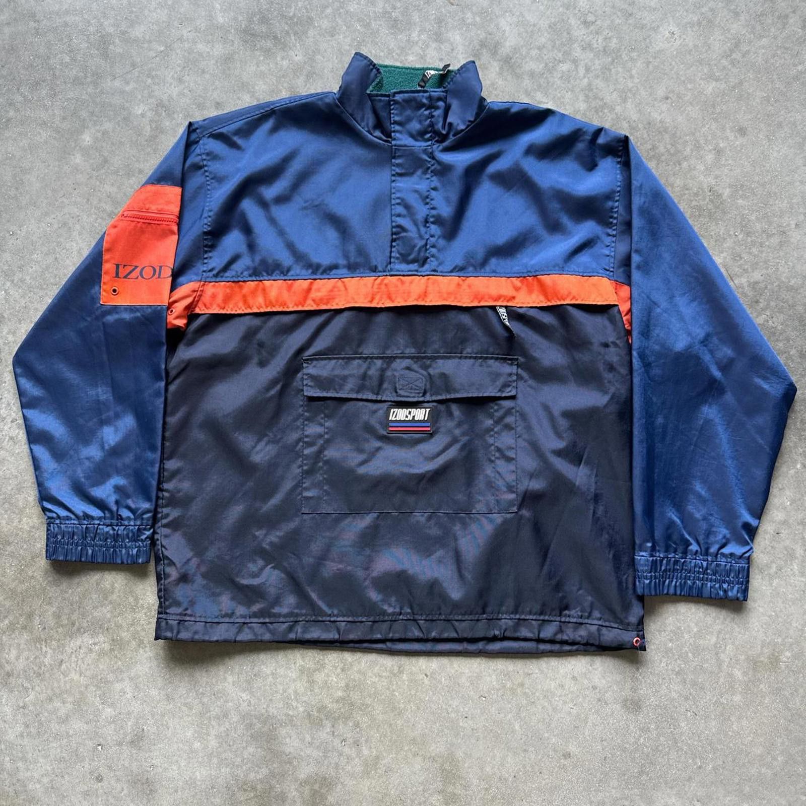 Izod Izod Men's Navy and Blue Jacket Size US L / EU 52-54 / 3 - 1 Thumbnail