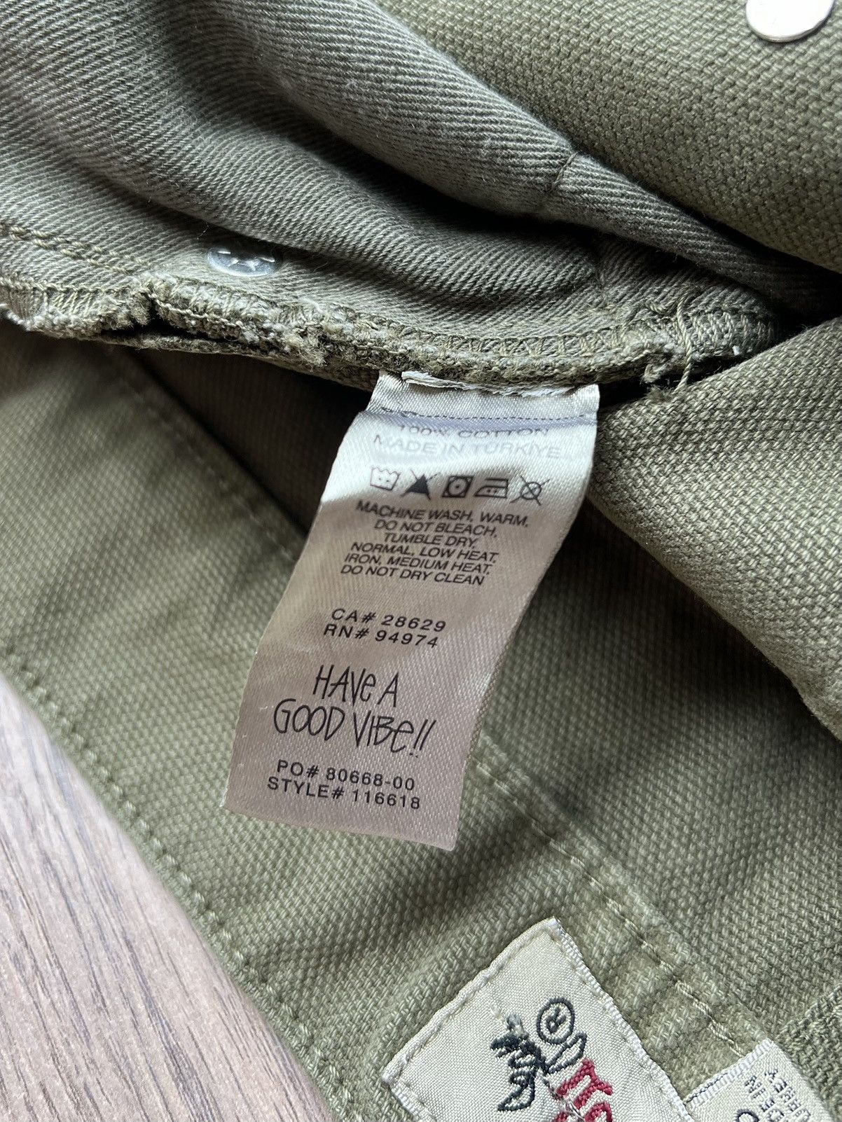 Stussy Stussy Big Ol Jean Olive Green 28 Size US 28 / EU 44 - 9 Thumbnail