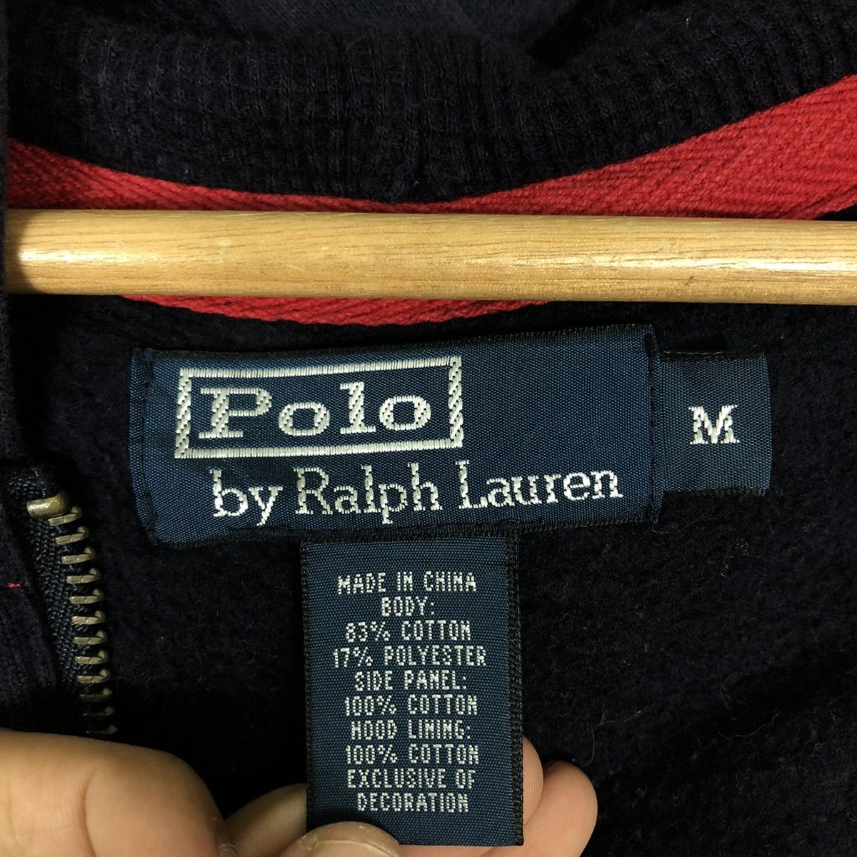 Polo Ralph Lauren 🔥90’s Vintage Anorak Hoodie Polo Ralph Lauren Big Logo Size US M / EU 48-50 / 2 - 14 Thumbnail