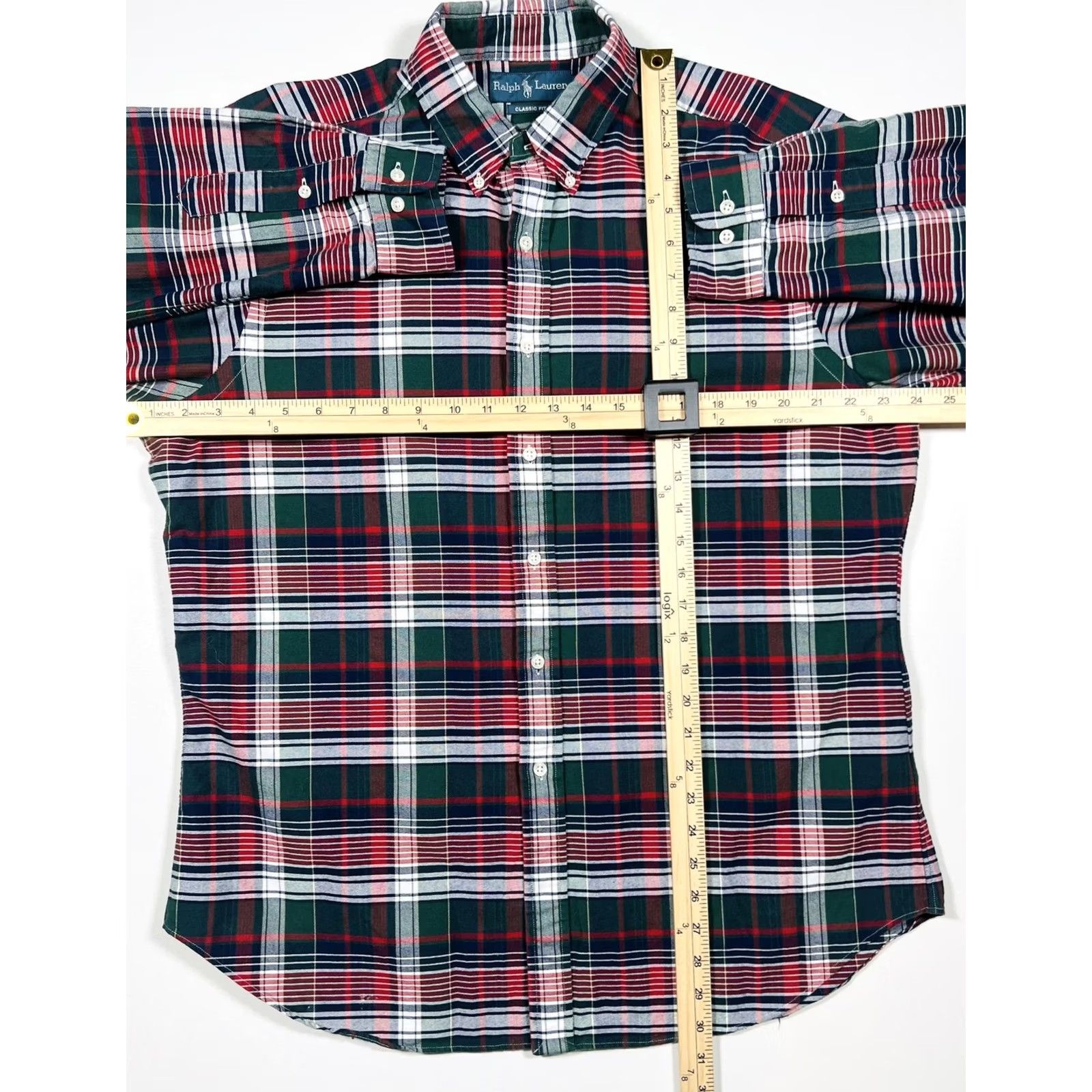 Ralph Lauren Ralph Lauren Shirt Mens XL Plaid Classic Fit Button Down Long Sleeve Preppy Size US XL / EU 56 / 4 - 5 Thumbnail