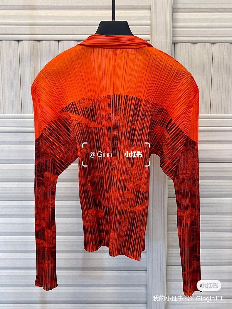 Issey Miyake Issey Miyake size:3 A red retro printed cardigan Size S / US 4 / IT 40 - 4 Thumbnail