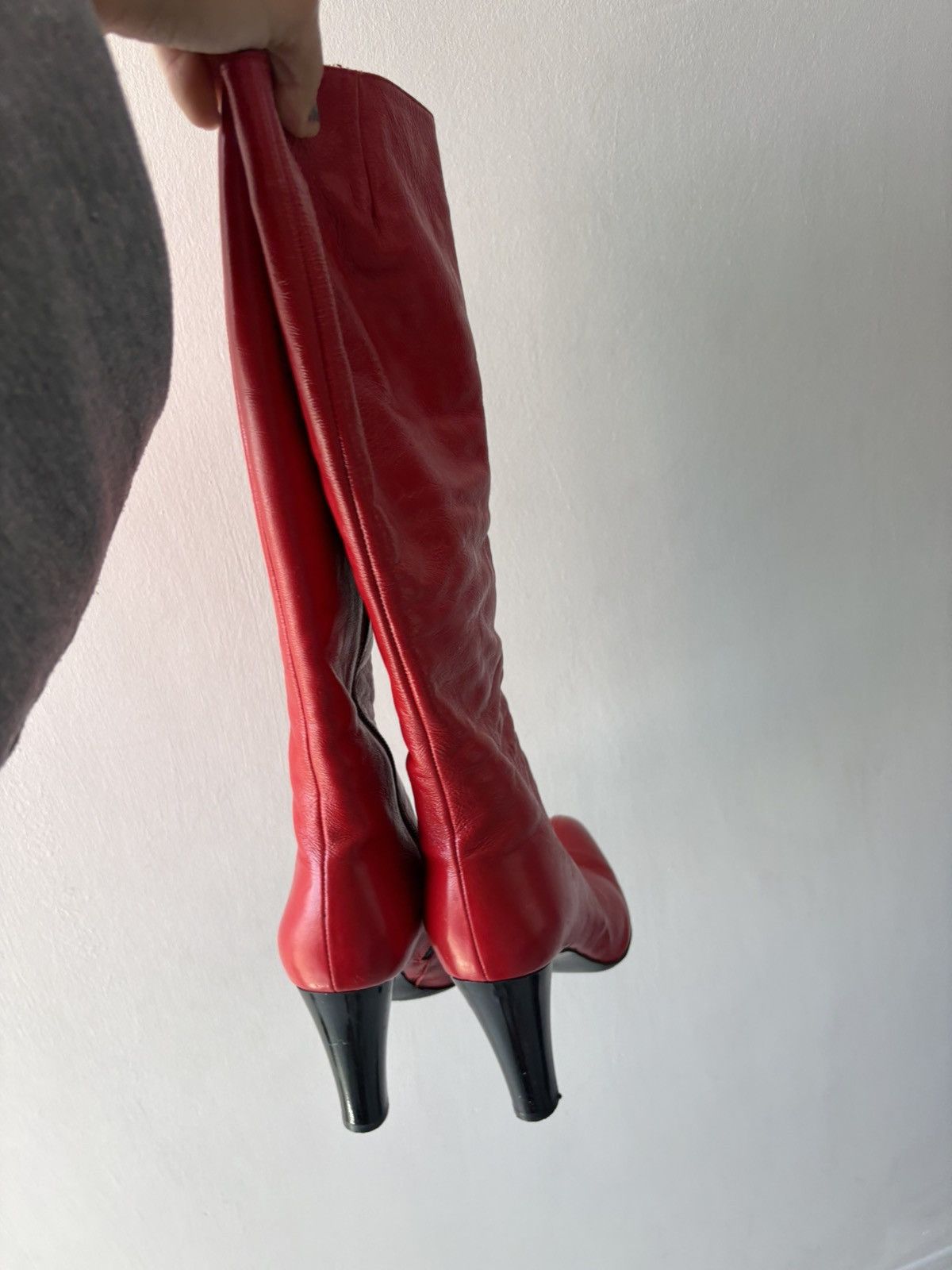 Vintage y2k leather boots Size US 7.5 / IT 37.5 - 19 Thumbnail