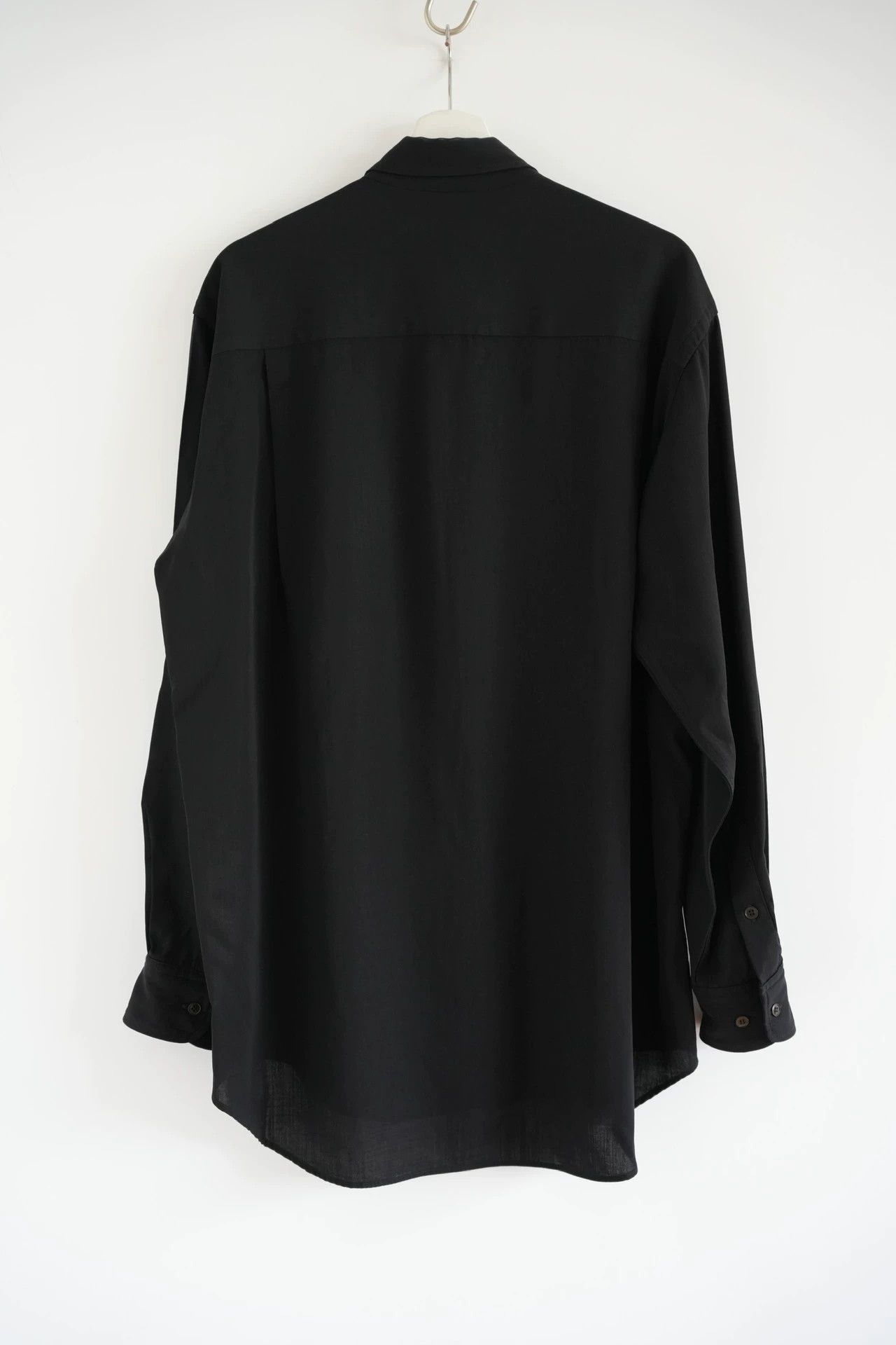 Yohji Yamamoto Yohji Yamamoto 96SS Flower Boy Cutout Wool Shirt Size US M / EU 48-50 / 2 - 2 Thumbnail
