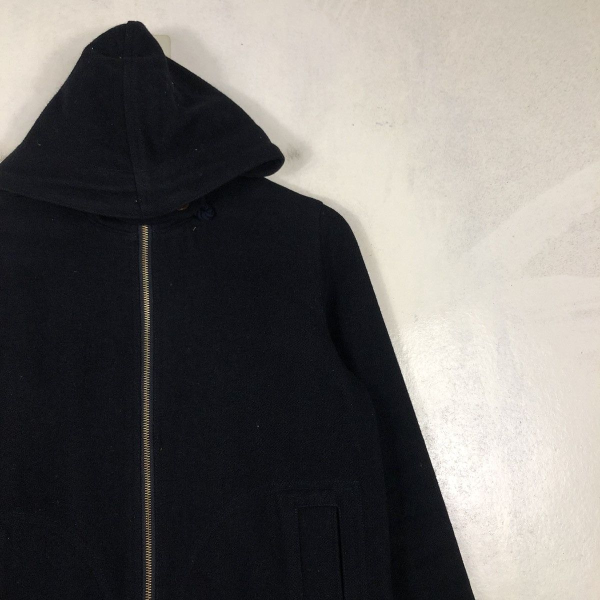 Japanese Brand 📌VINTAGE WOOL BIKER JACKET AUGMENT JAPAN ISSEY MIYAKE Size US S / EU 44-46 / 1 - 7 Thumbnail