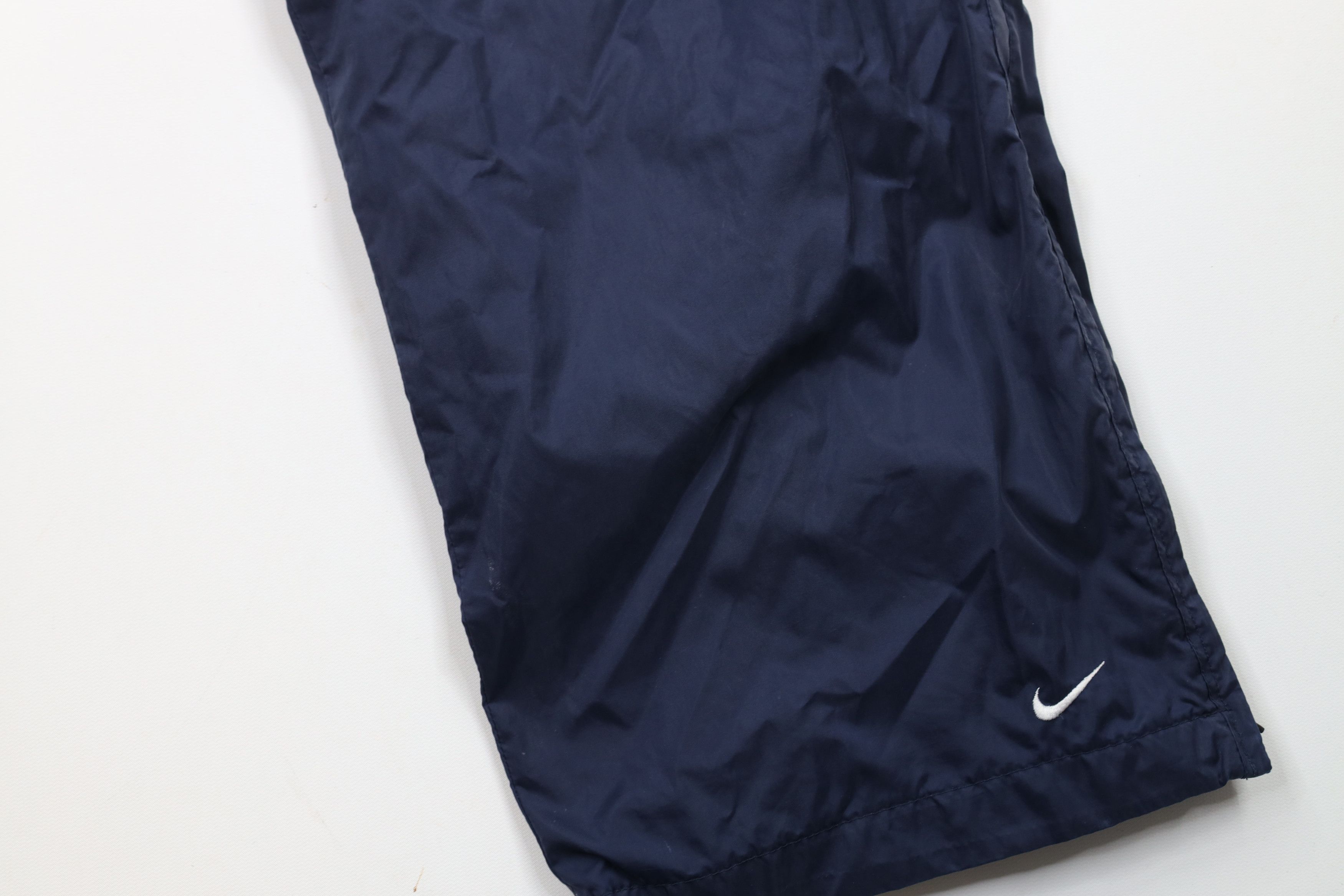Nike × Vintage Vintage 90s Y2K Nike Travis Scott Mini Swoosh Wide Leg Pants Size US 38 / EU 54 - 5 Thumbnail