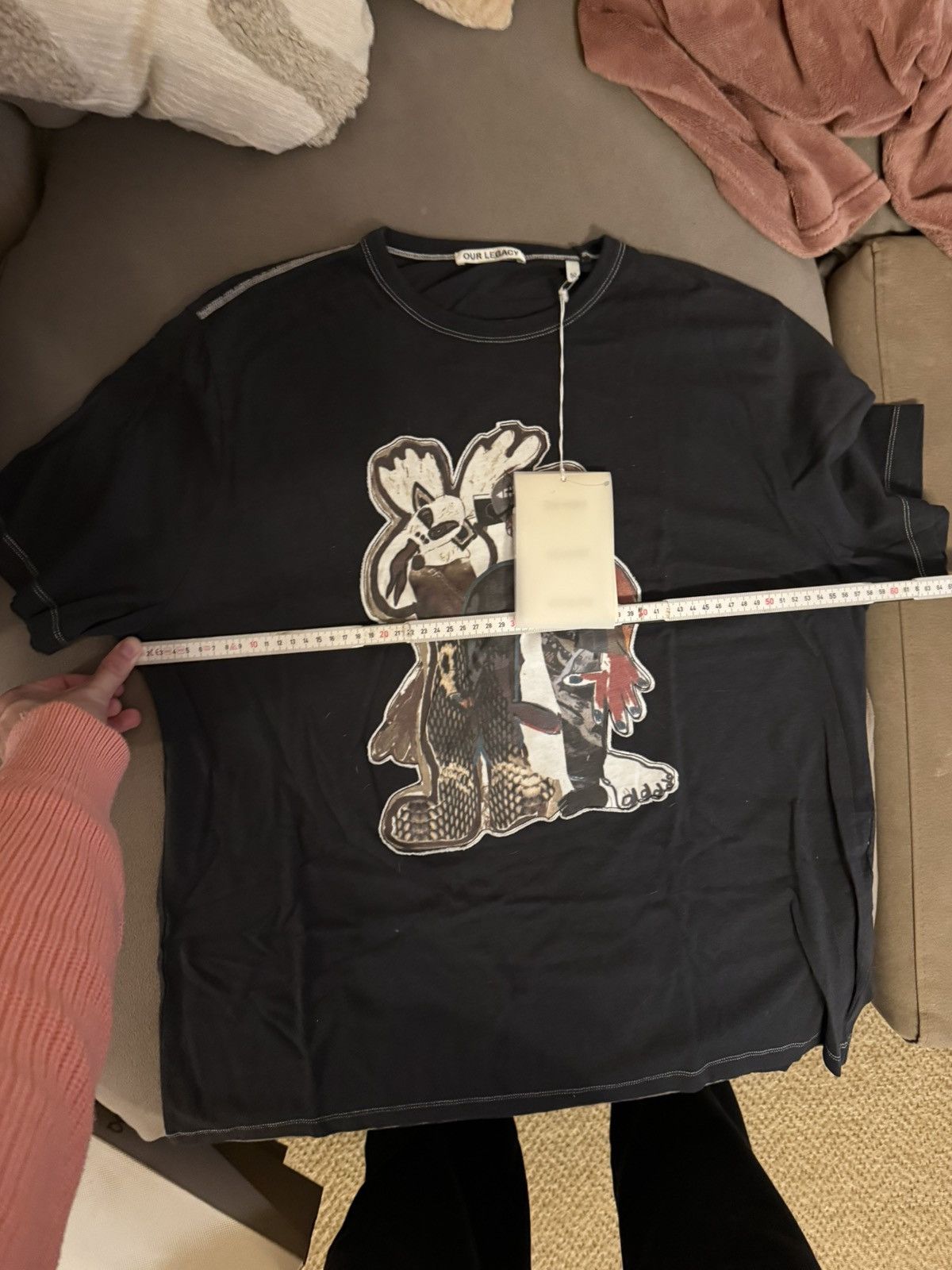 Our Legacy Our Legacy T-Shirt Snake Queen Print Size US M / EU 48-50 / 2 - 3 Thumbnail