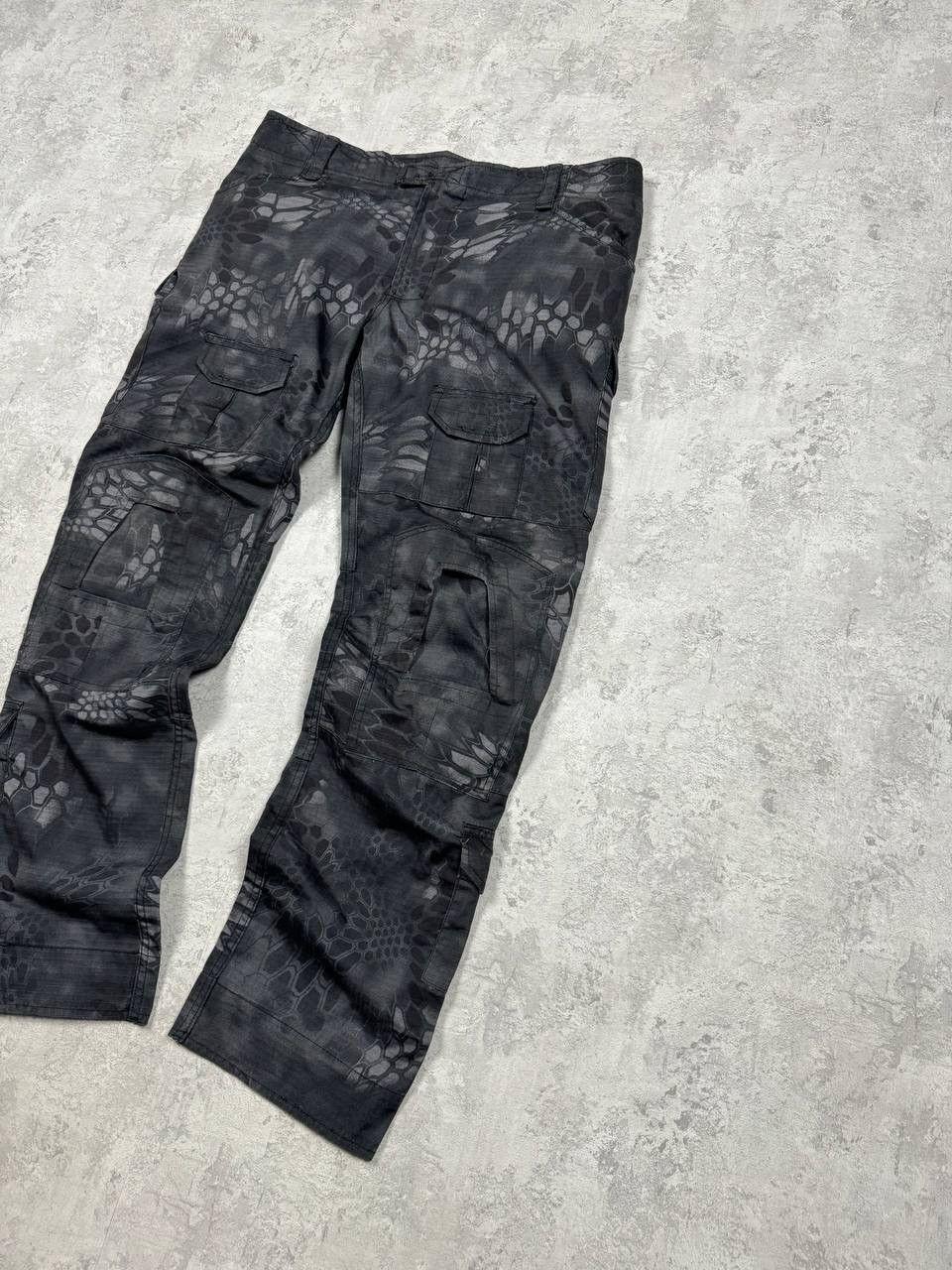 Japanese Brand Emerson Gray Camo Multipocket Tactical Pants Size 36 Size US 36 / EU 52 - 2 Thumbnail