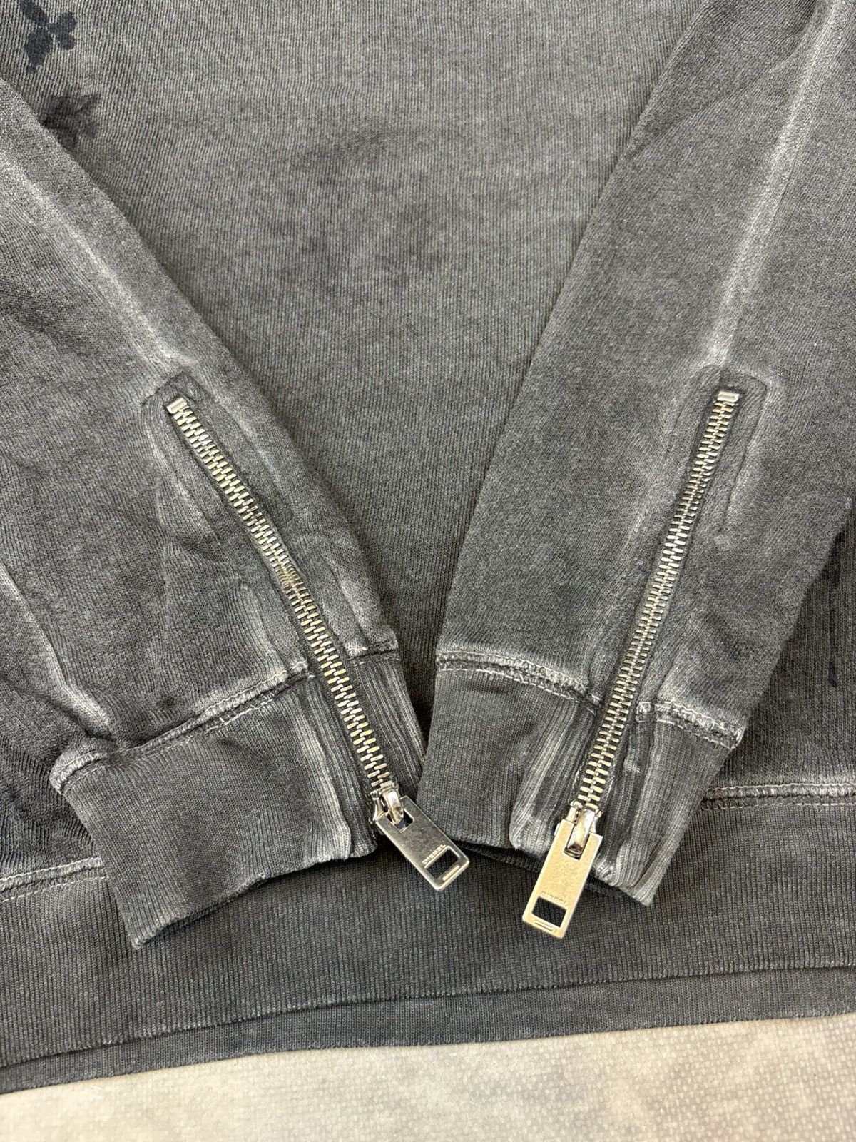 Designer × Diesel × Japanese Brand Vintage Diesel Avantgarde sweatshirt 90s Zippers Old Money Size US M / EU 48-50 / 2 - 4 Thumbnail