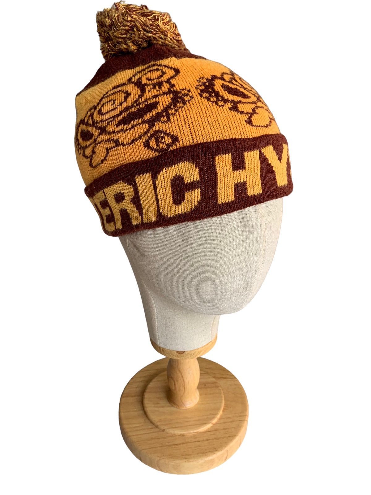 Hysteric Glamour × Japanese Brand Hysteric Glamour Full Print Beanie hat size 48-50 cm Size ONE SIZE - 7 Thumbnail