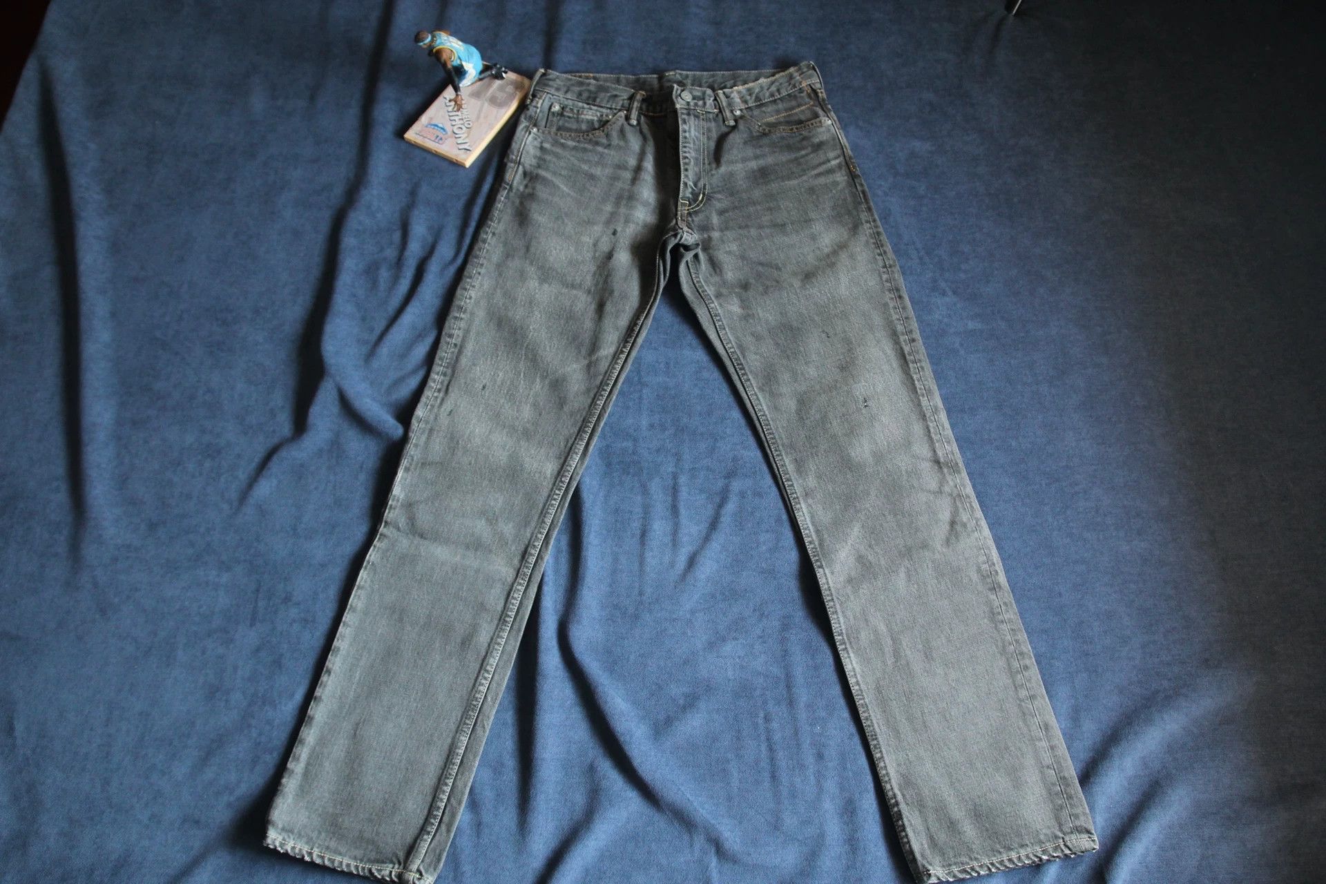 Visvim Visvim 03d5 Black wash jeans Size US 32 / EU 48 - 1 Thumbnail
