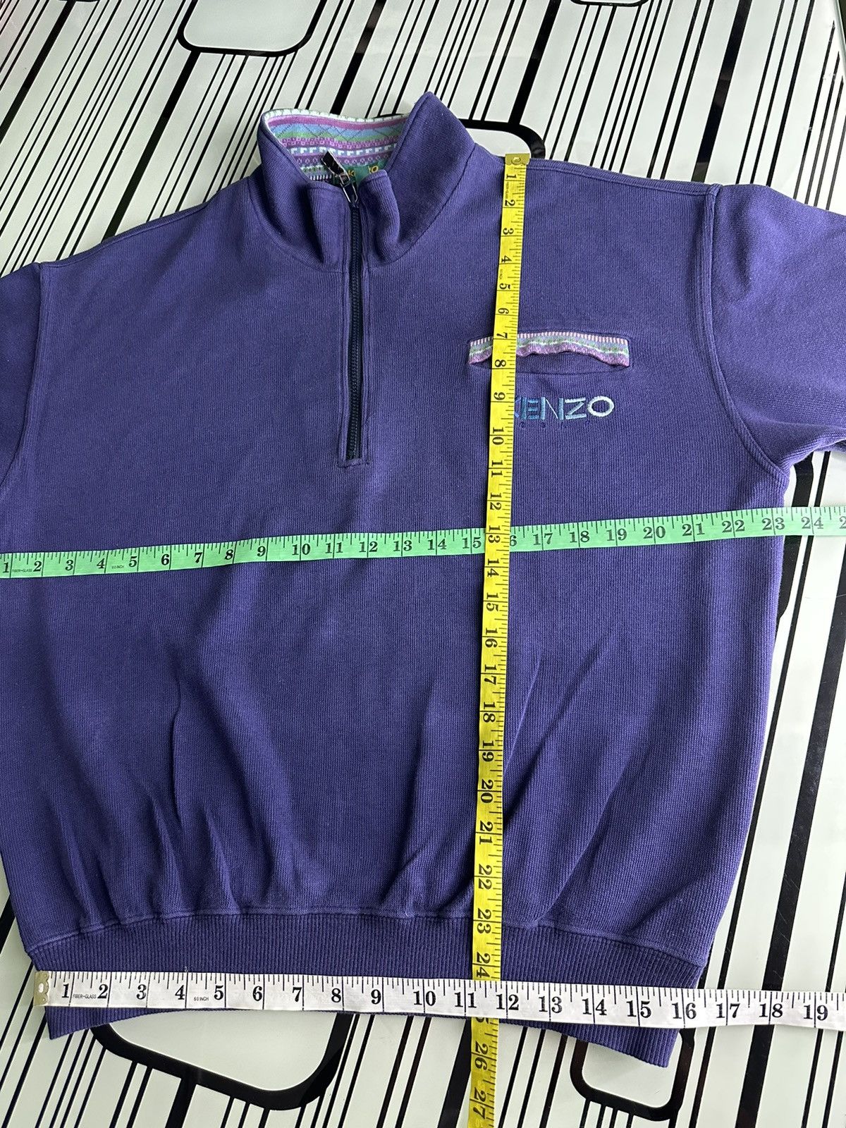 Kenzo Kenzo Golf Half Zipper Sweatshirt Size US L / EU 52-54 / 3 - 11 Thumbnail