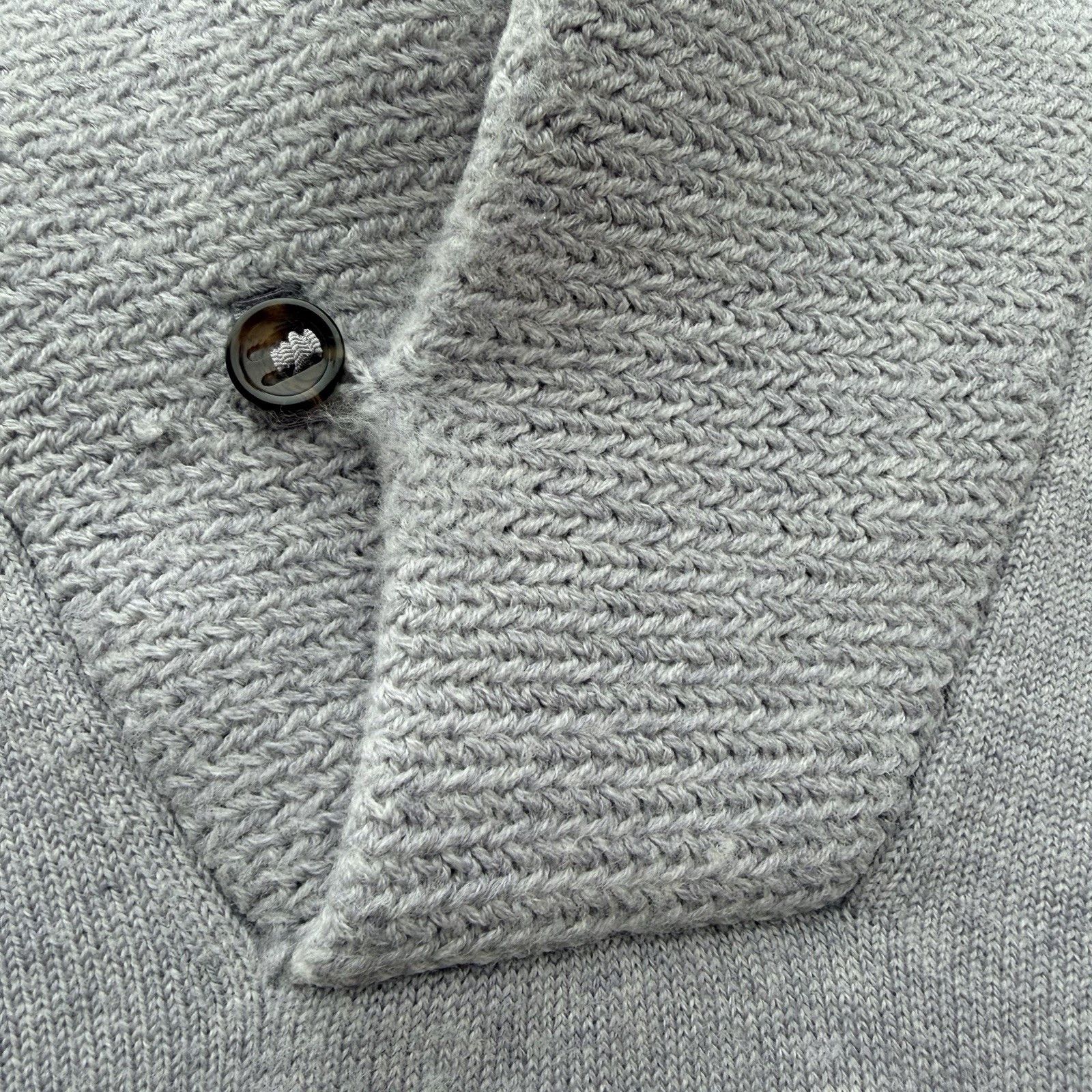G/FORE G/FORE Merino Wool Shawl Collar Sweater Gray Pullover M Size US M / EU 48-50 / 2 - 5 Thumbnail
