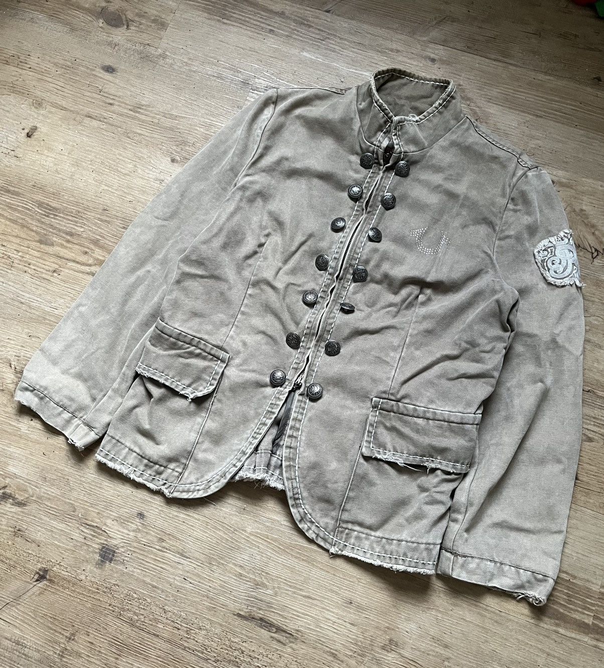True Religion True Religion big logo napoleon jacket Size M / US 6-8 / IT 42-44 - 1 Thumbnail