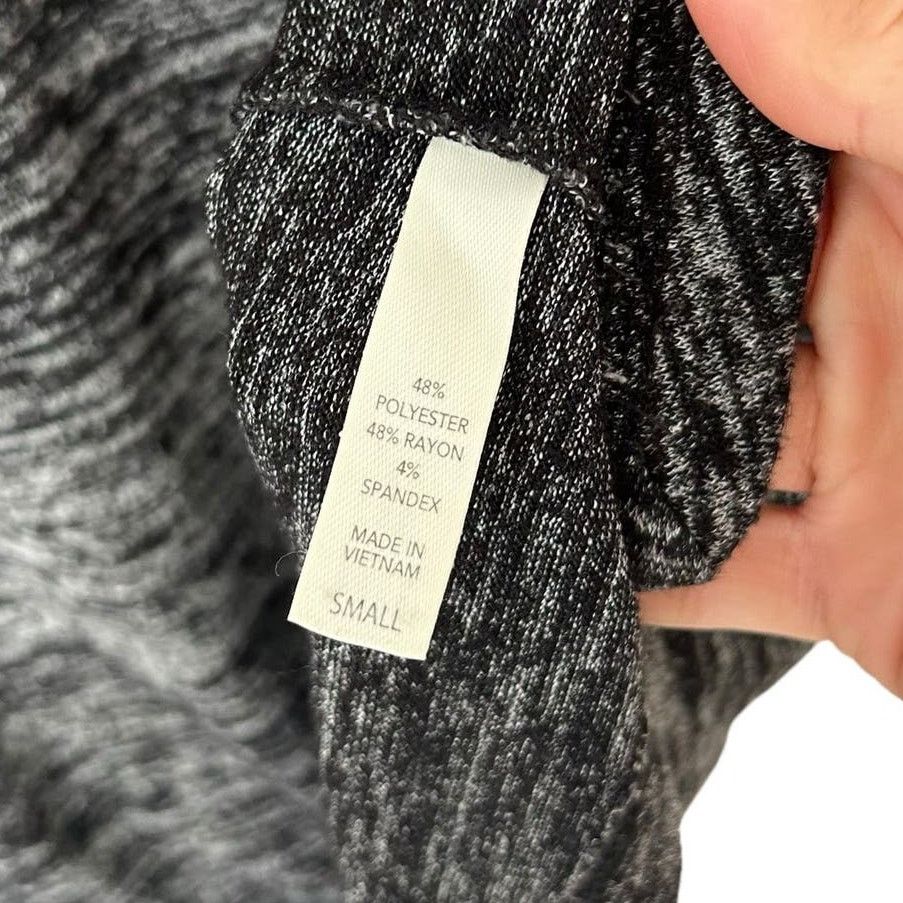 Other Soma Luxuriously Soft Heathered Gray Long Sleeve Shirt Sz S Size S / US 4 / IT 40 - 3 Thumbnail