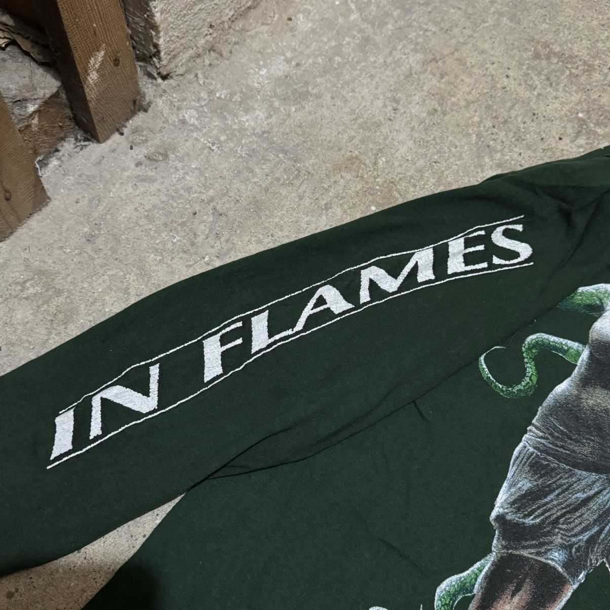 Band Tees × Vintage Vintage In flames Whoracle 1997 long sleeve Size US L / EU 52-54 / 3 - 5 Thumbnail