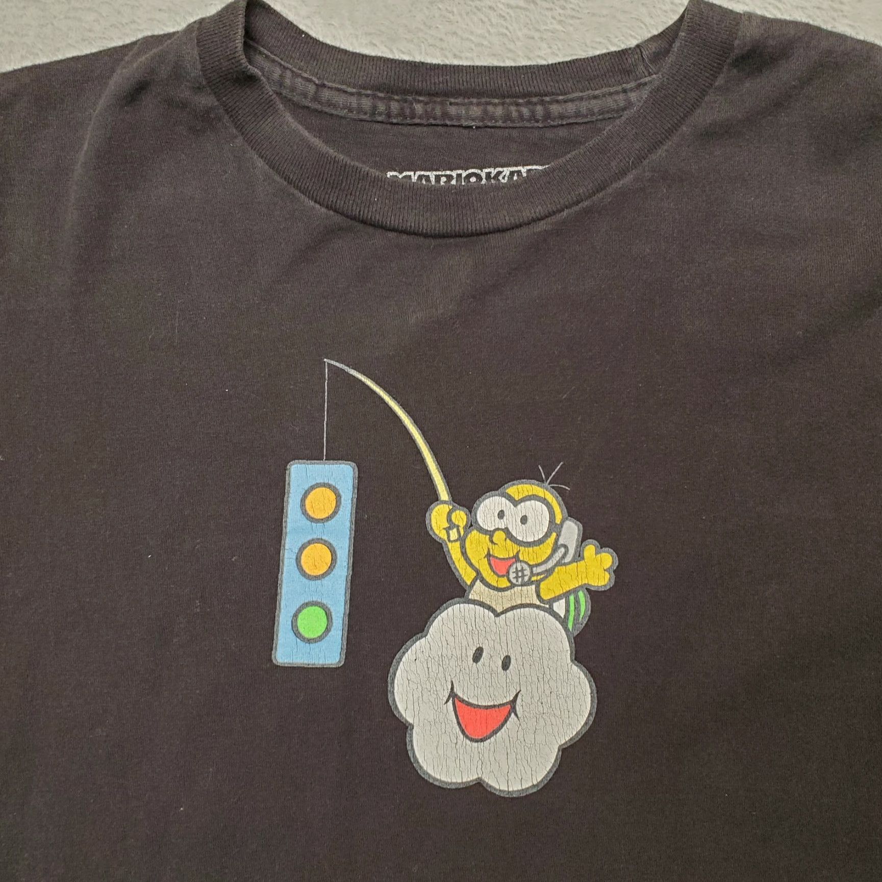 Nintendo Nintendo Mariokart Shirt Mens XL Black Video Game Crewneck TEE Long Sleeve Cotton Jersey Graphic Print Mens Size US XL / EU 56 / 4 - 2 Thumbnail