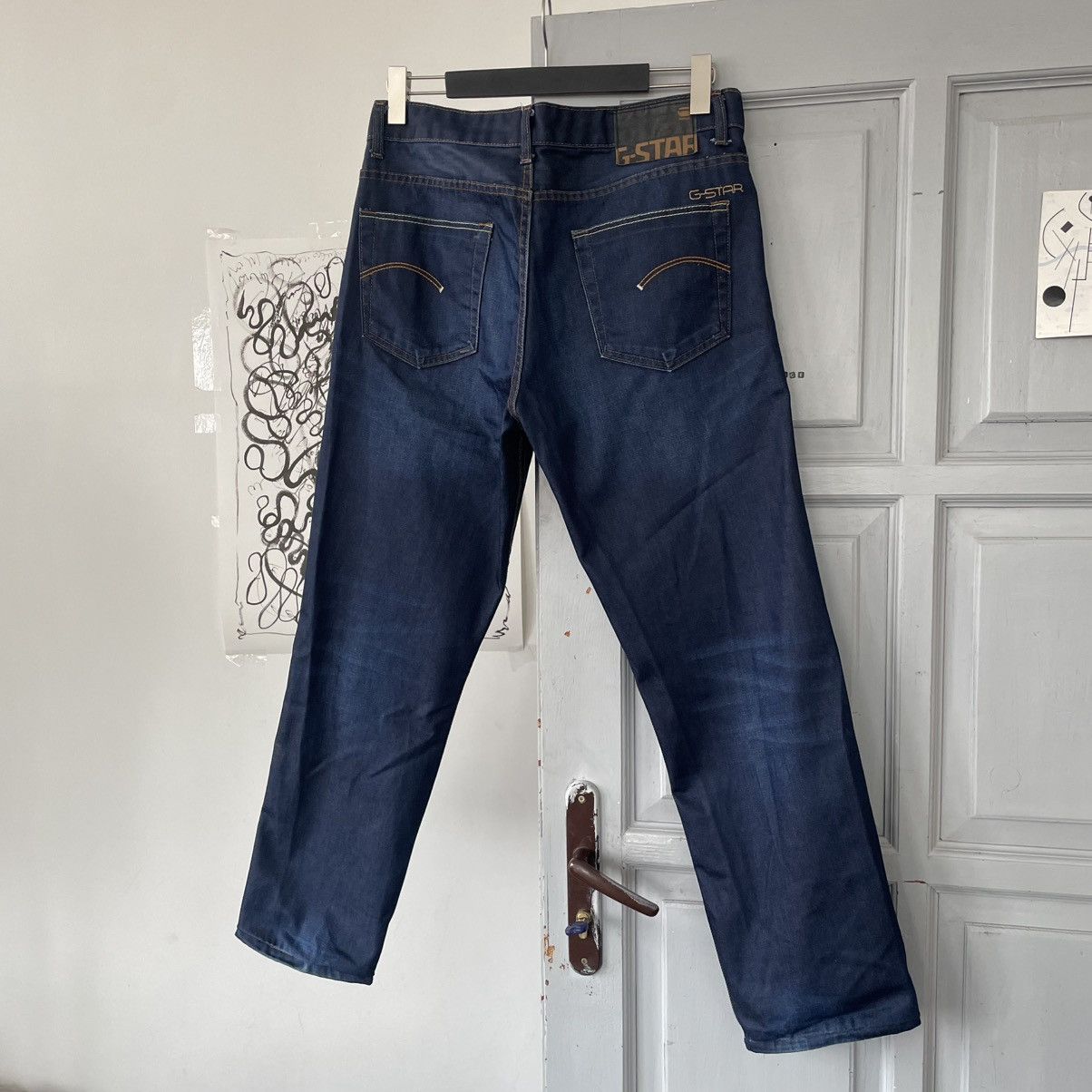 G-Star × Vintage Vintage G-Star RAW 3301 Denim Pants y2k Size US 34 / EU 50 - 1 Thumbnail