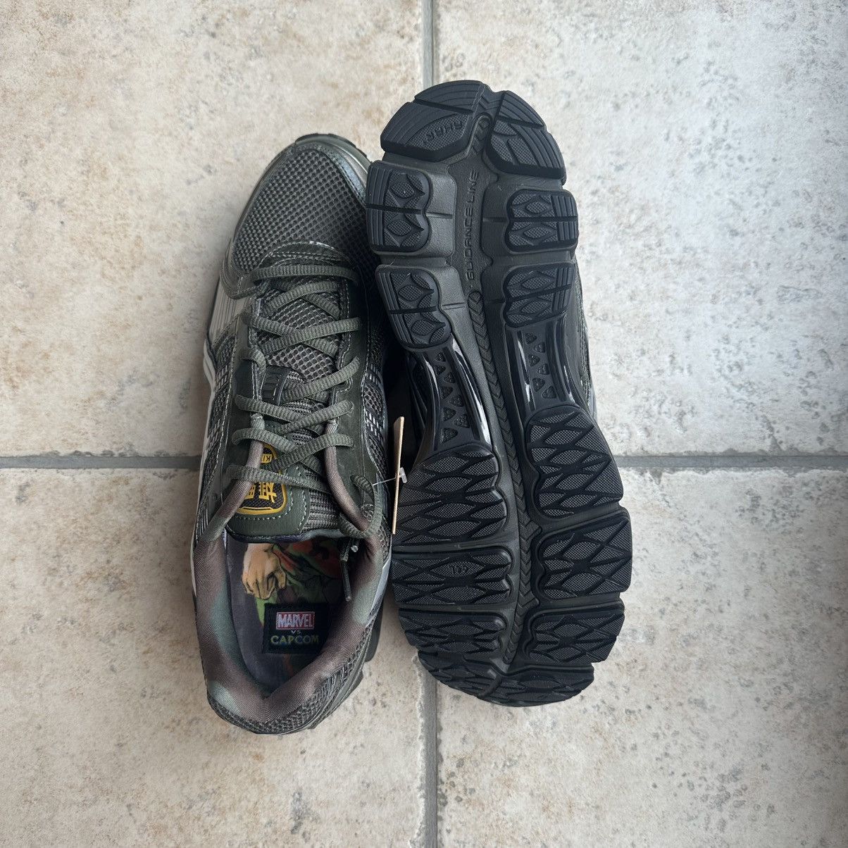 Asics × Kith Kith Marvel vs. Capcom Guile ASICS Gel-Kayano 12.1 Size US 11.5 / EU 44-45 - 9 Thumbnail