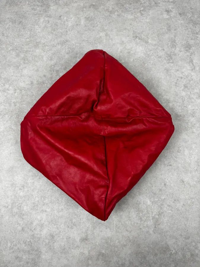 Maison Margiela 2010s Maison Martin Margiela Red Leather Contemporary Handle Bag Size ONE SIZE - 6 Thumbnail