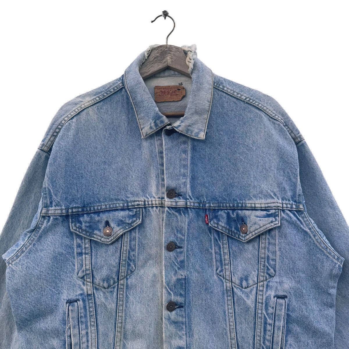 Levi's 80s Levis Denim Trucker Jacket Size US M / EU 48-50 / 2 - 3 Thumbnail
